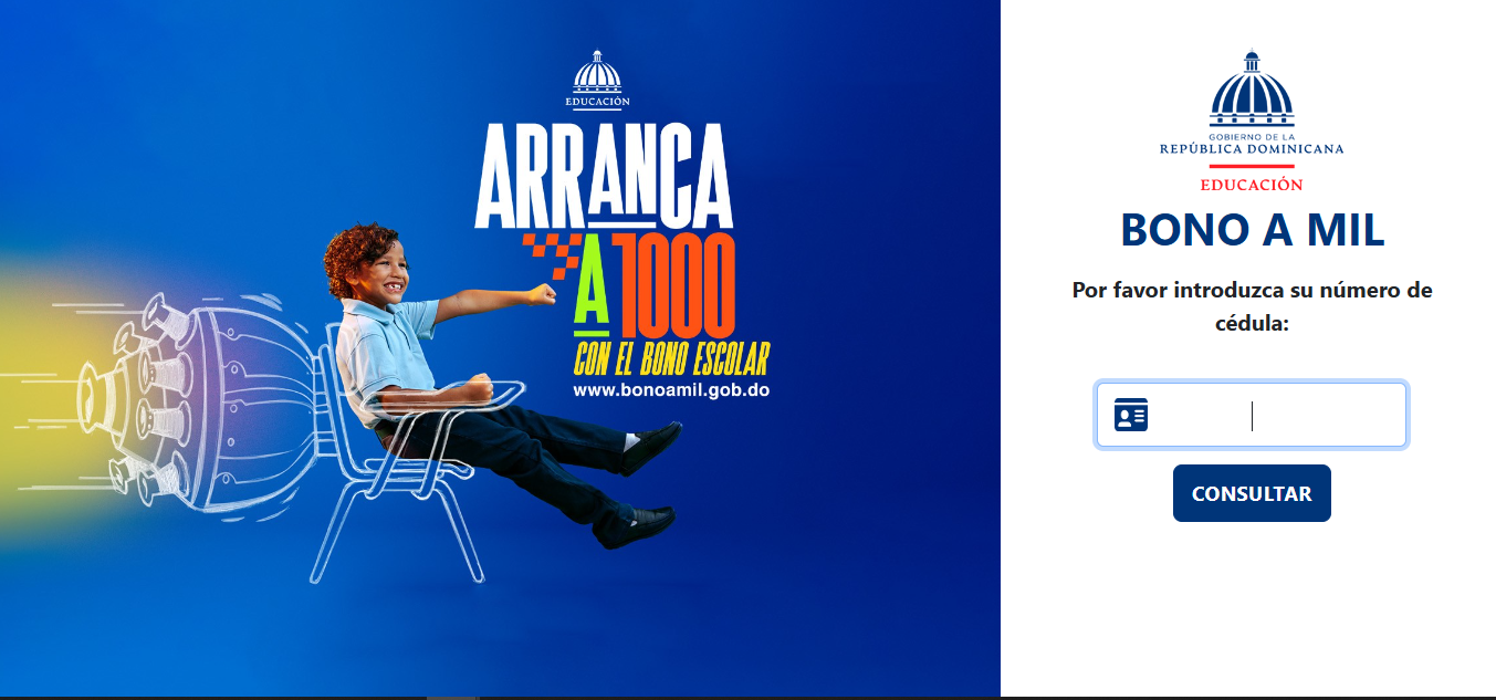 Así puedes aplicar al bono escolar de mil pesos