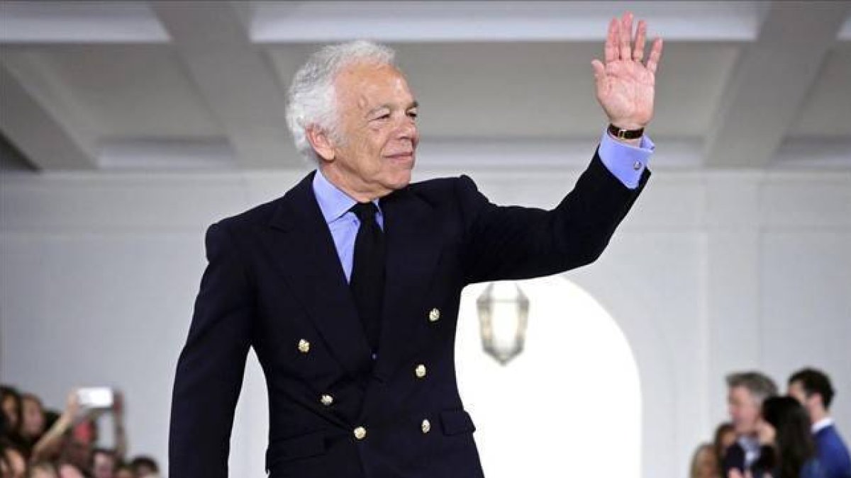 Ralph Lauren, en la Semana de la Moda de Nueva York, el 17 de septiembre del 2015.-EFE / PETER FOLEY