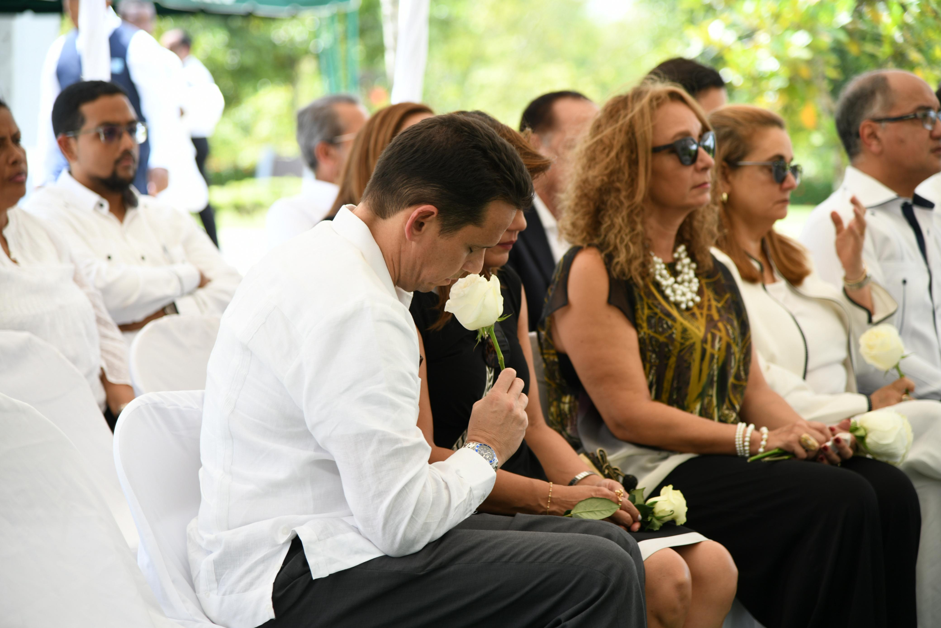 Honras fúnebres de María Cristina Camilo