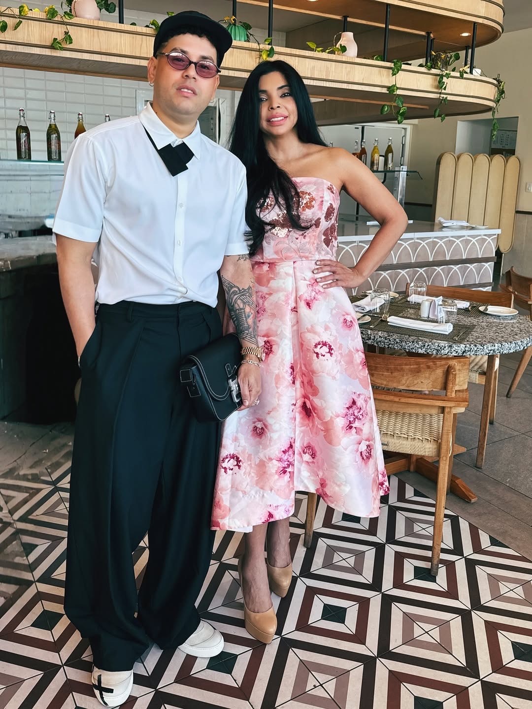 Shadow Blow y Yeni Berenice Reynoso.