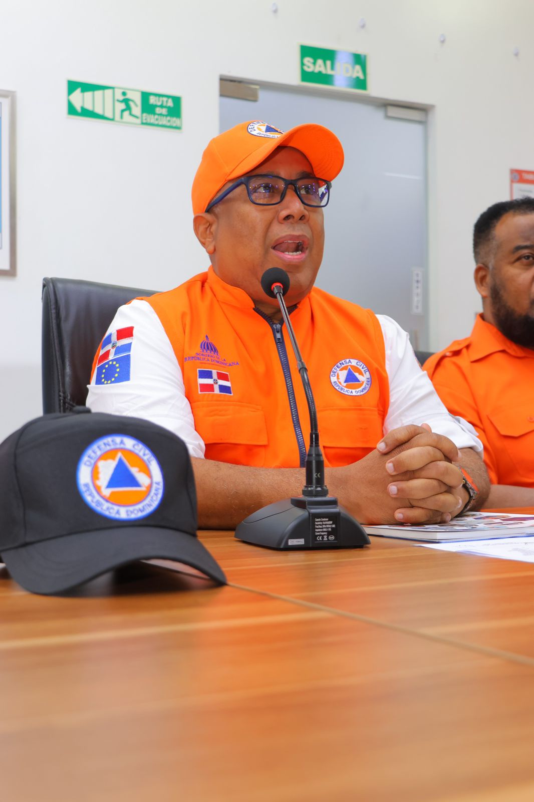 Bernardo Rodríguez, subdirector de Defensa Civil