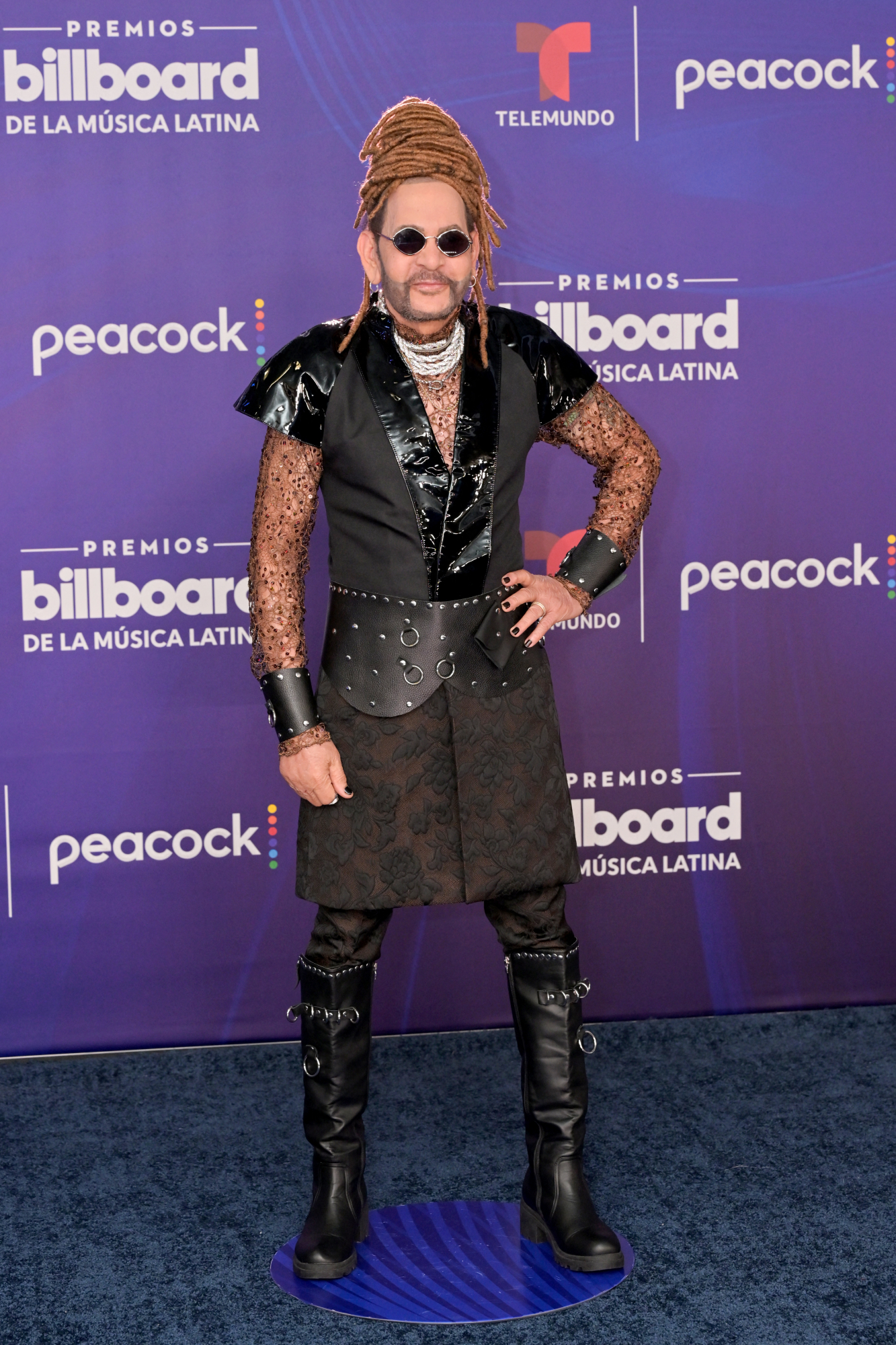 Toño Rosario asiste a los Premios Billboard de la Música Latina 2025 en el James L. Knight Center el 23 de octubre de 2025 en Miami, Florida. Ivan Apfel/Getty Images/AFP (Foto de Ivan Apfel / GETTY IMAGES NORTH AMERICA / Getty Images vía AFP)