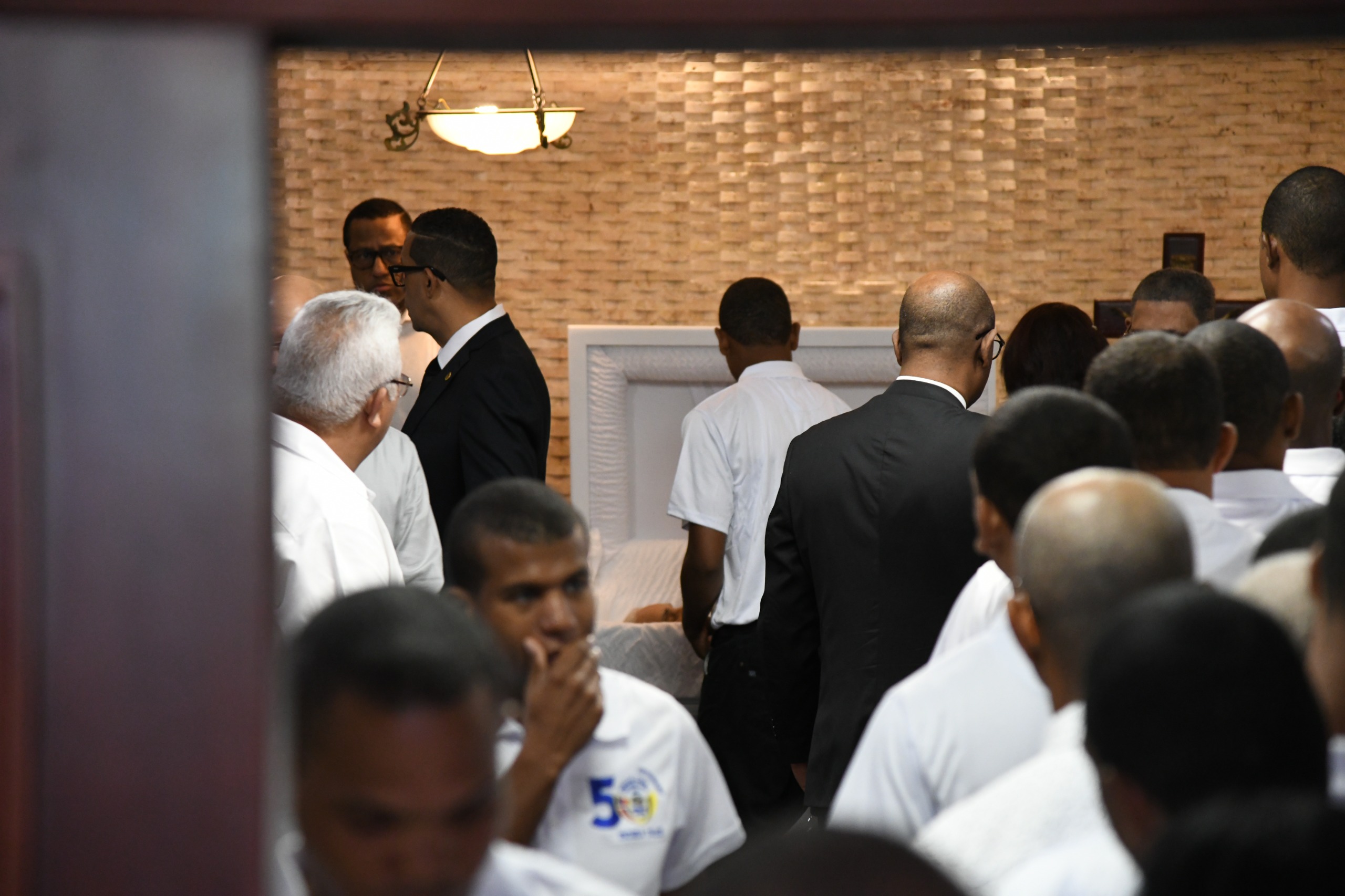 Velatorio del fundador de Hogar Crea.