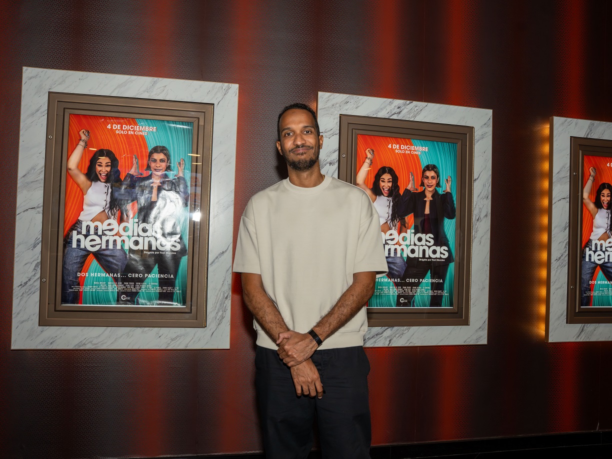 La historia de las dos medias hermanas está dirigida por Yoel Morales, quien fue parte del encuentro de prensa para lanzar la película.