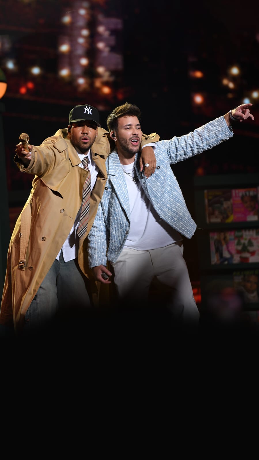 Romeo Santos y Prince Royce en el Madison Square Garden.