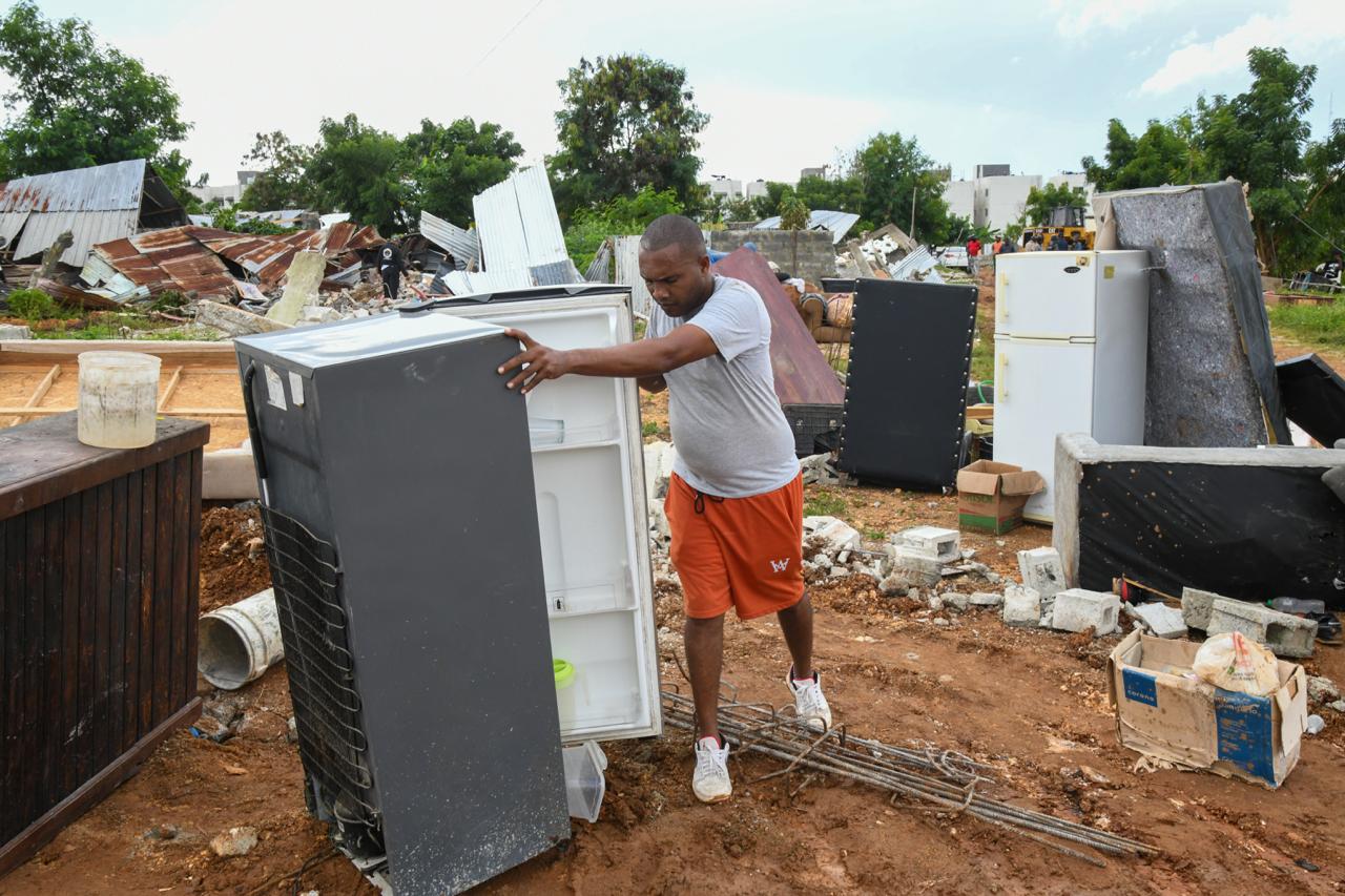 Desalojo en Urbanización Jericó.