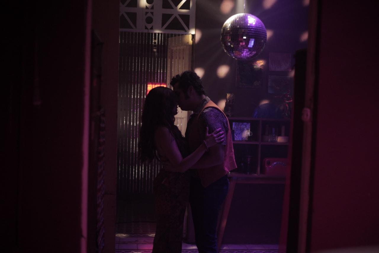 Escena de la película que trata sobre la vida de la merenguera Milly Quezada, dirigida por Leticia Tonos.