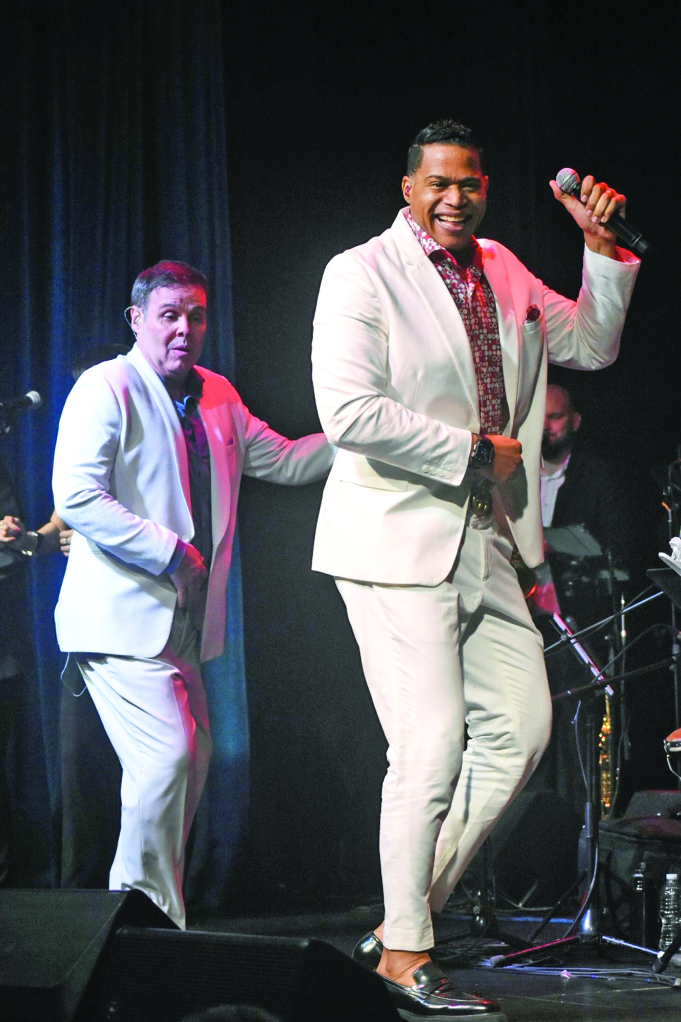 Frank Ceara y Jandy Ventura en 