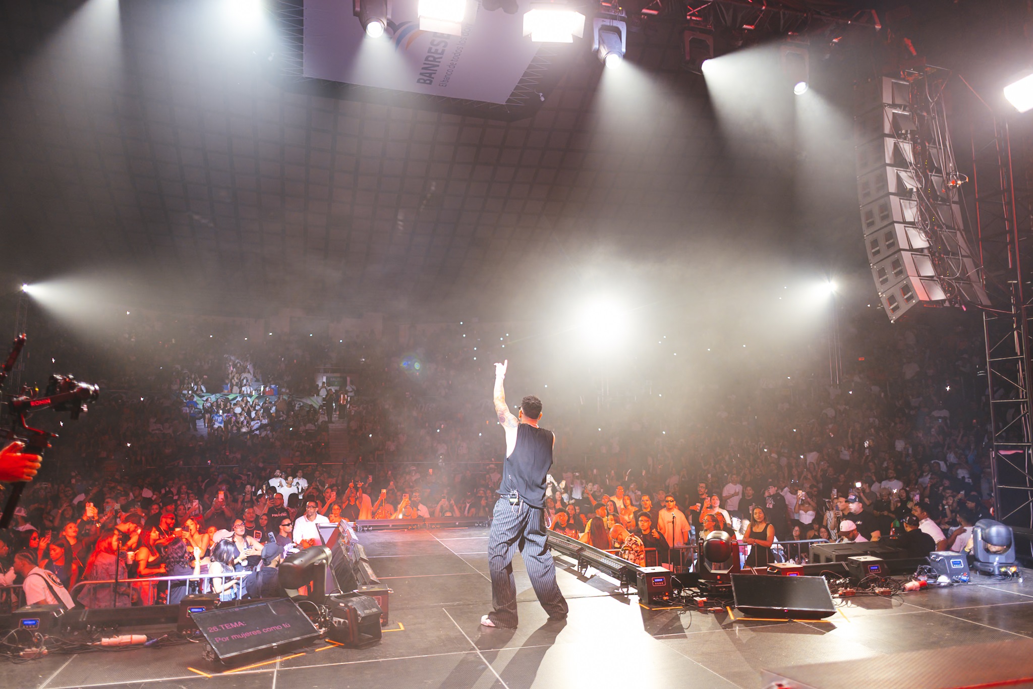 Shadow Blow dominó el escenario de la Gran Arena del Cibao, donde logró un lleno total.