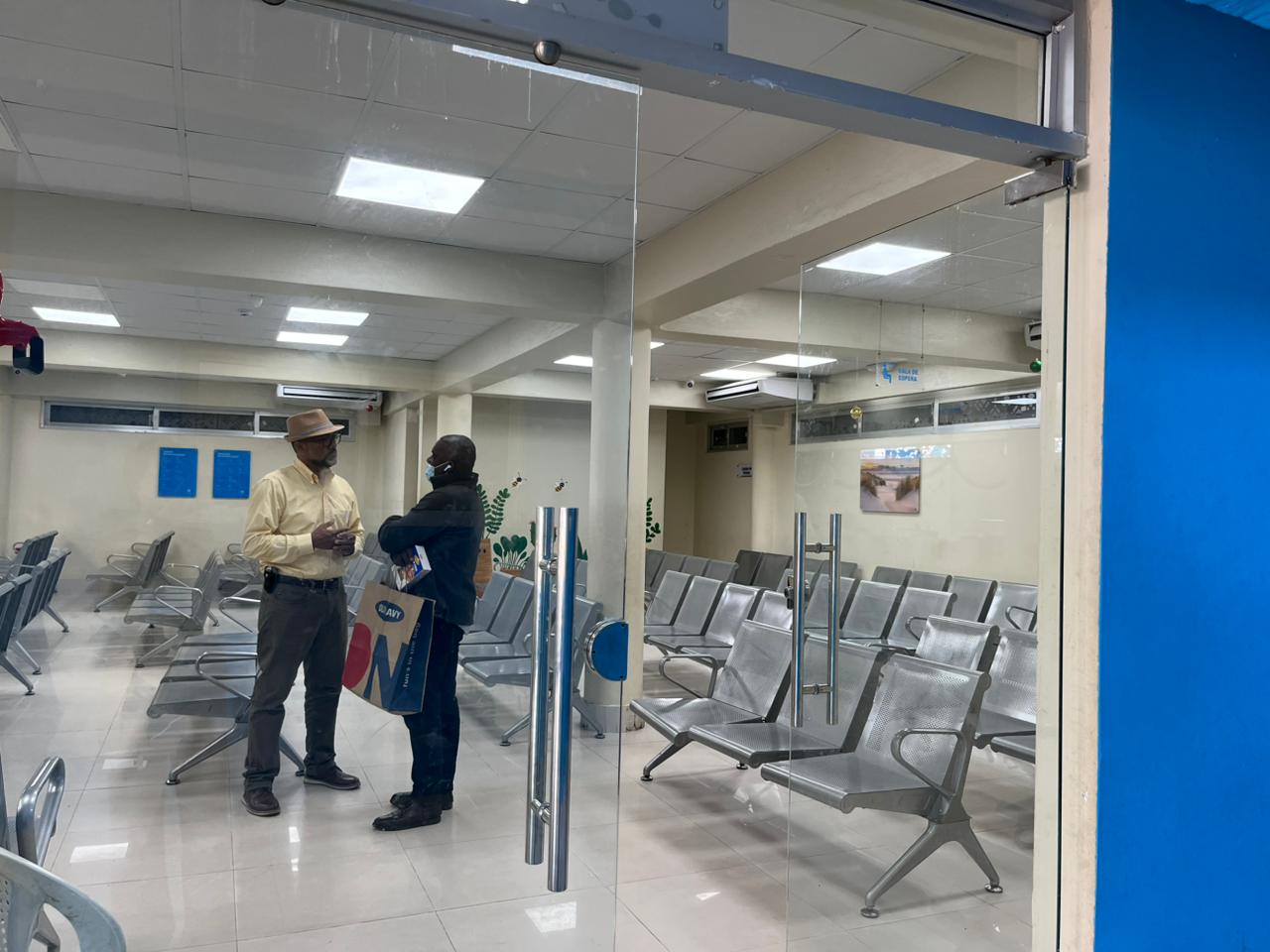 Sala de consultas del Hospital Pediátrico Doctor Ney Arias Lora, este 26 de diciembre de 2025.