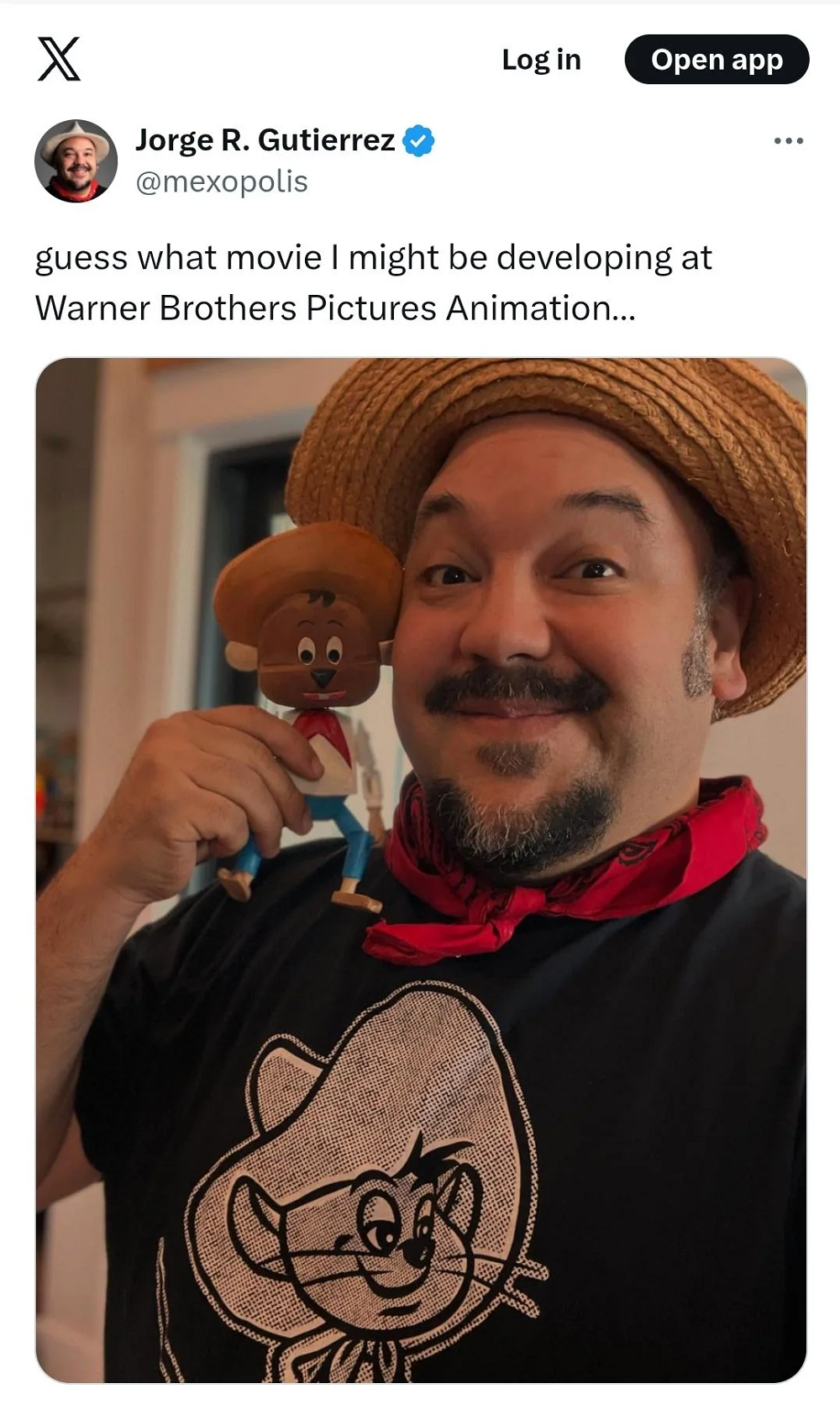 Director mexicano Jorge R. Gutiérrez