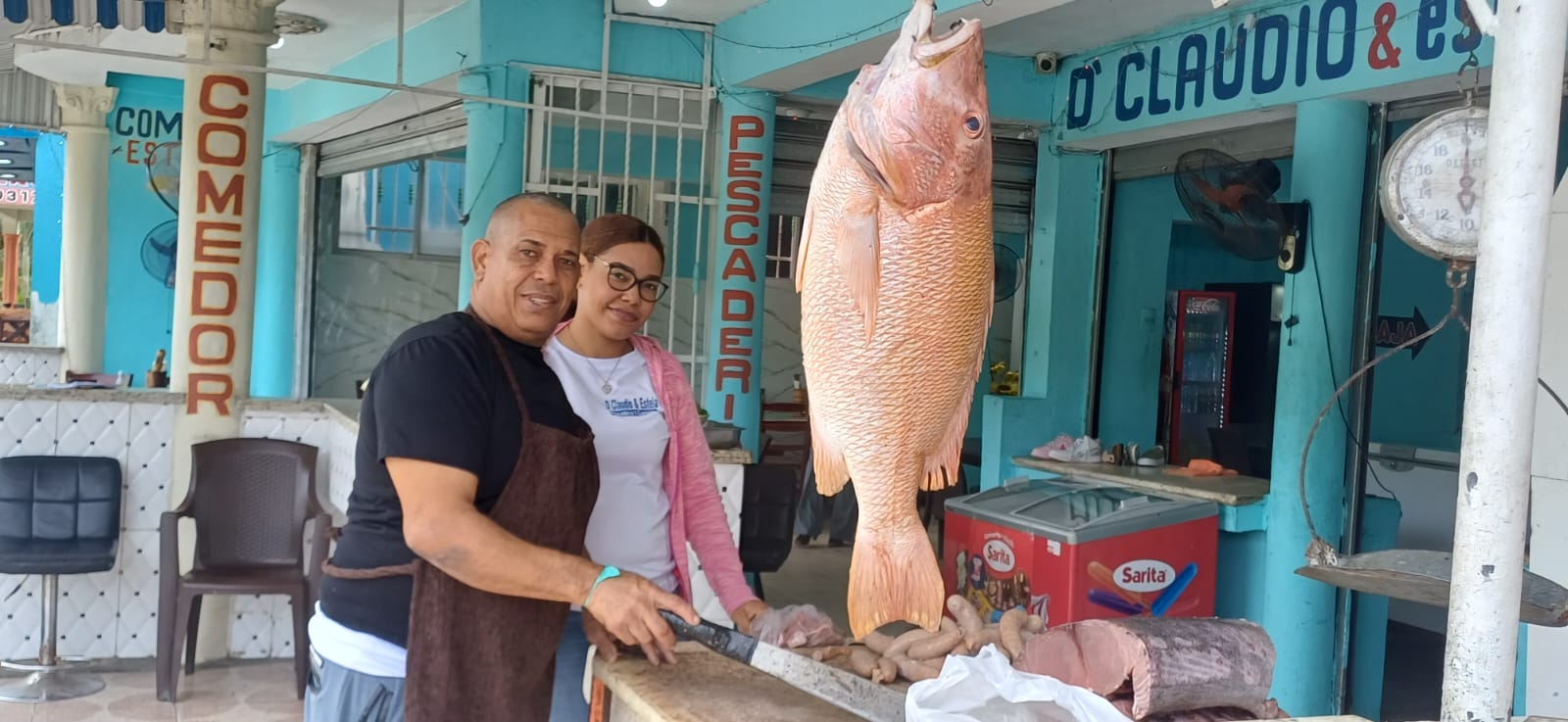 Claudio Pescado reconoce que las ventas han bajado mucho.