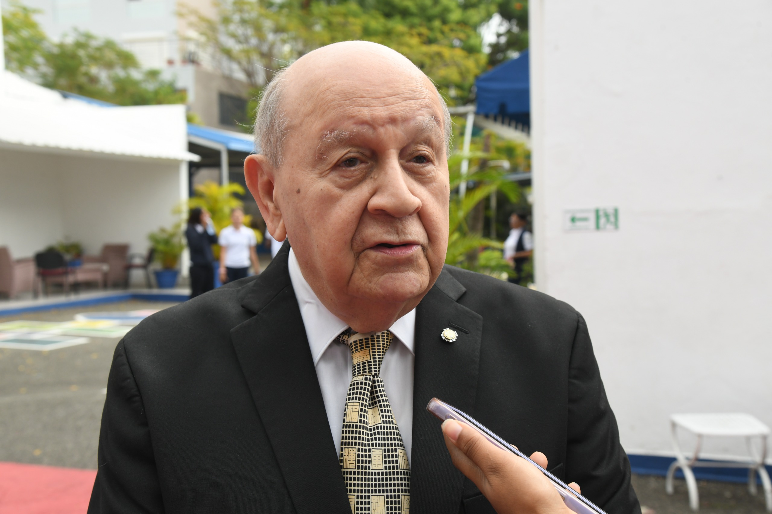 Franklyn Holguín Haché, exrector de la Universidad APEC durante 56 años.