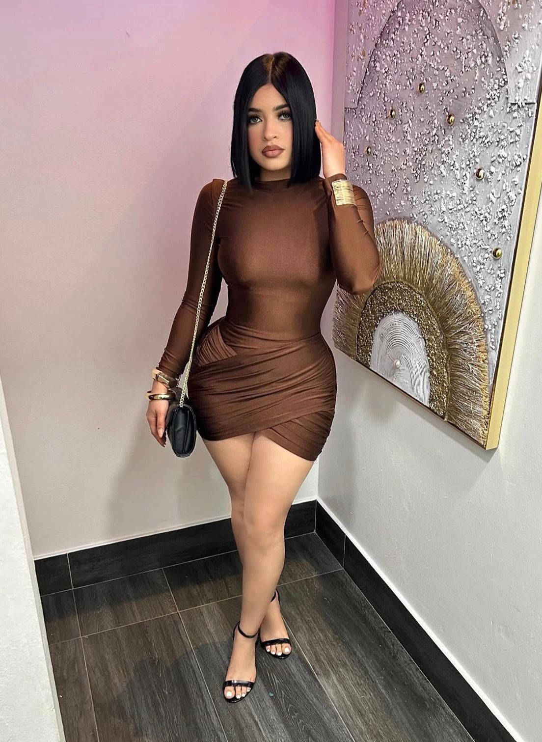 La joven que perdió la vida en el accidente ocurrido en San Francisco de Macorís identificada como Germany Holguín Santana.