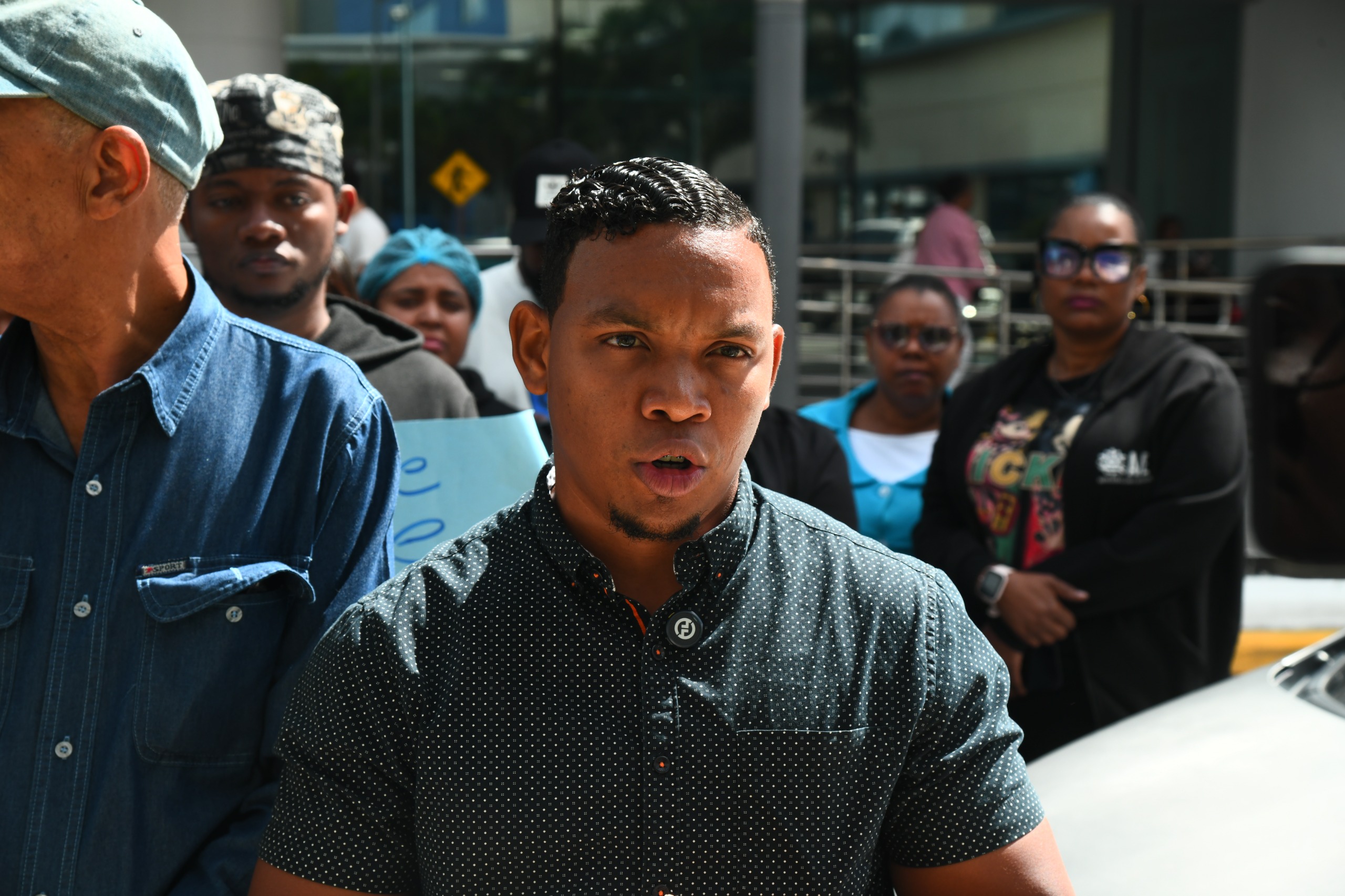 Juan Daniel Jiménez, enfermero en ciudad sanitaria.