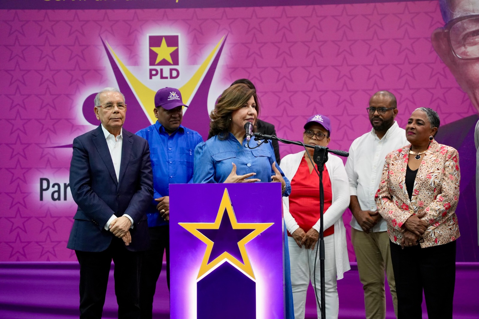 Ex vicepresidente de la República Dominicana, Margarita Cedeño.