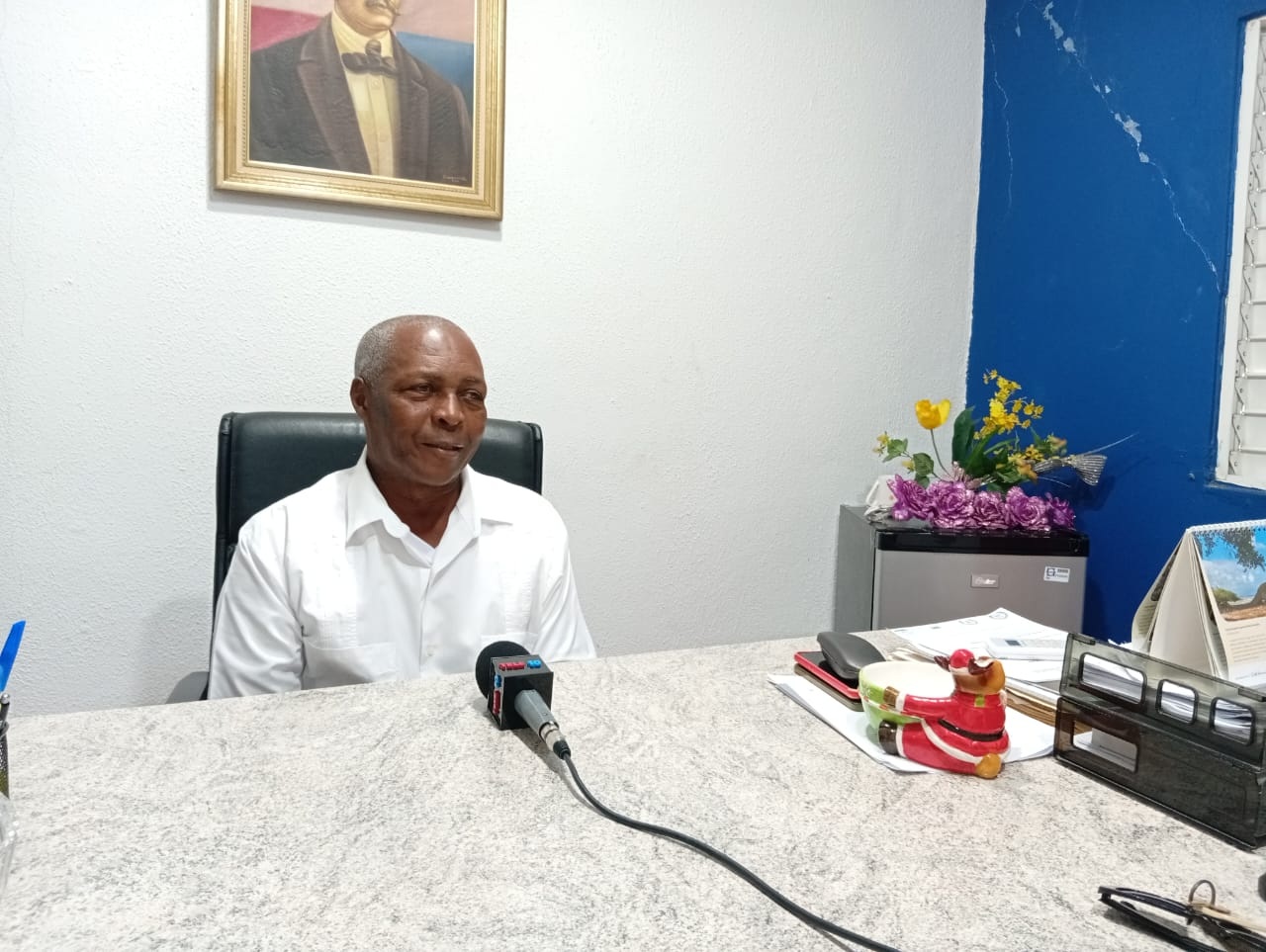 Francisco Bremón, director provincial del Indrhi en Peravia.