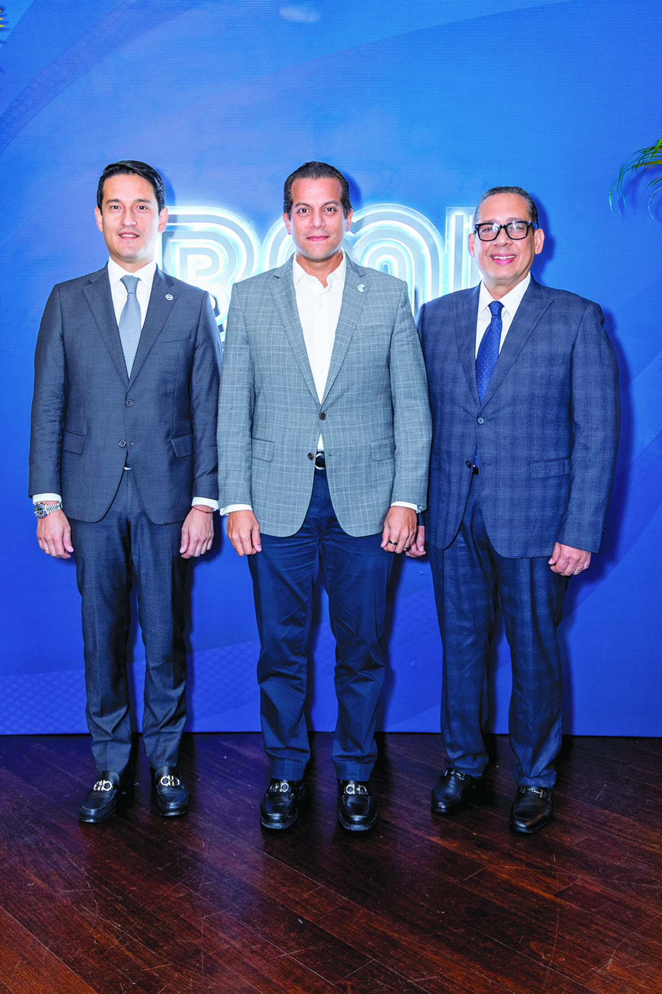 Manuel Trujillo, Franklin Glass and Efrén Ortíz