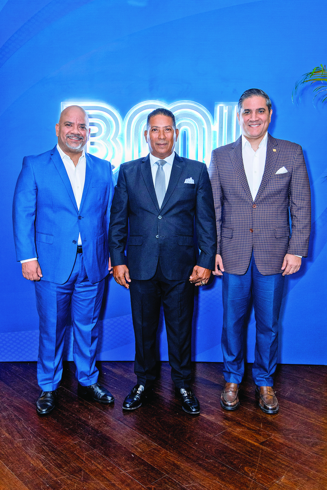 Miguel Santos, José Durán and Héctor Álvarez Rojas
