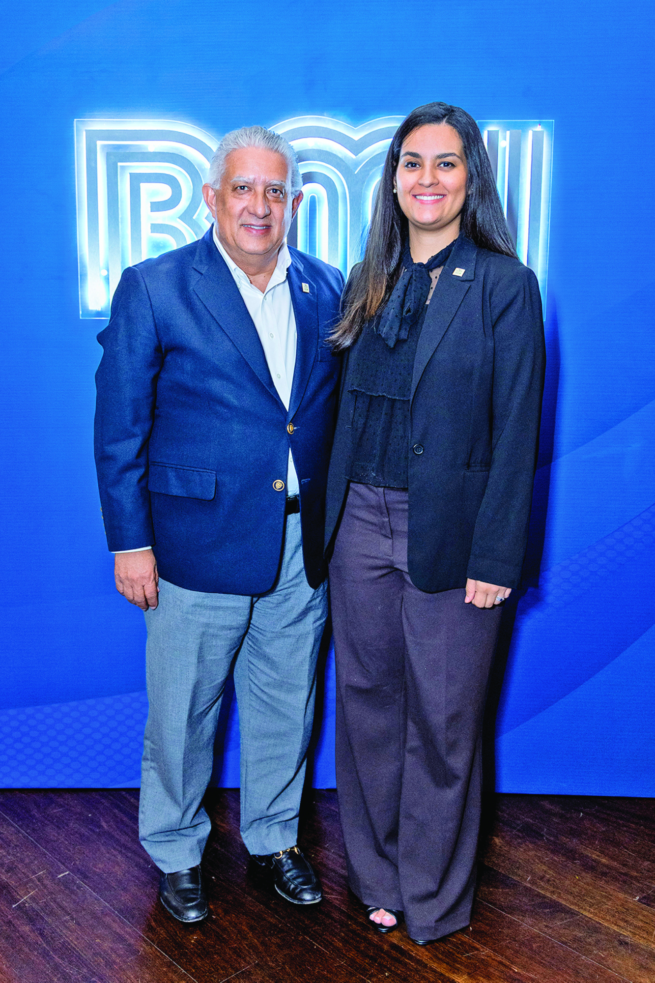 Wilson Reyes and Paola Reyes.