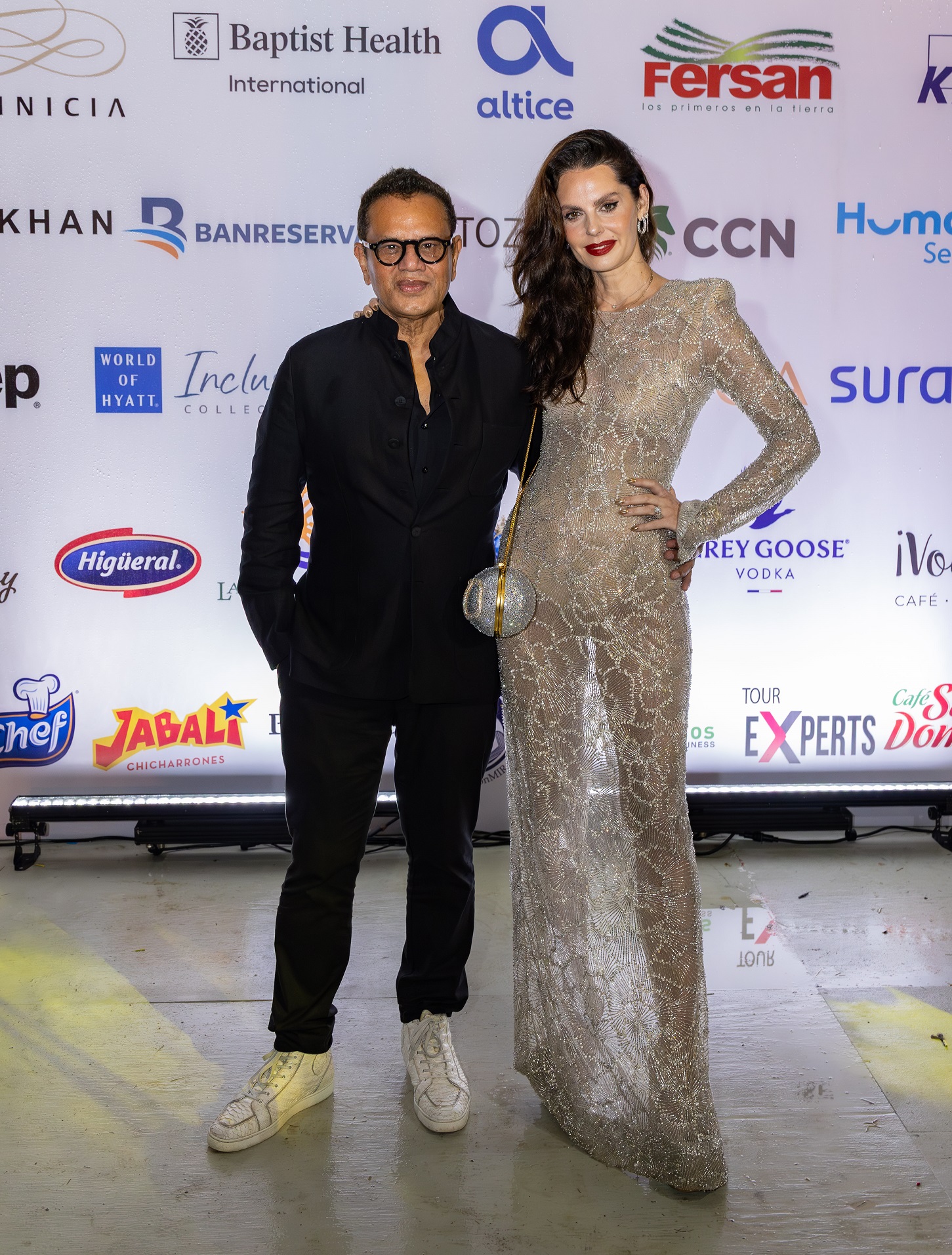 Naeem Khan and Madlena Kalinova.