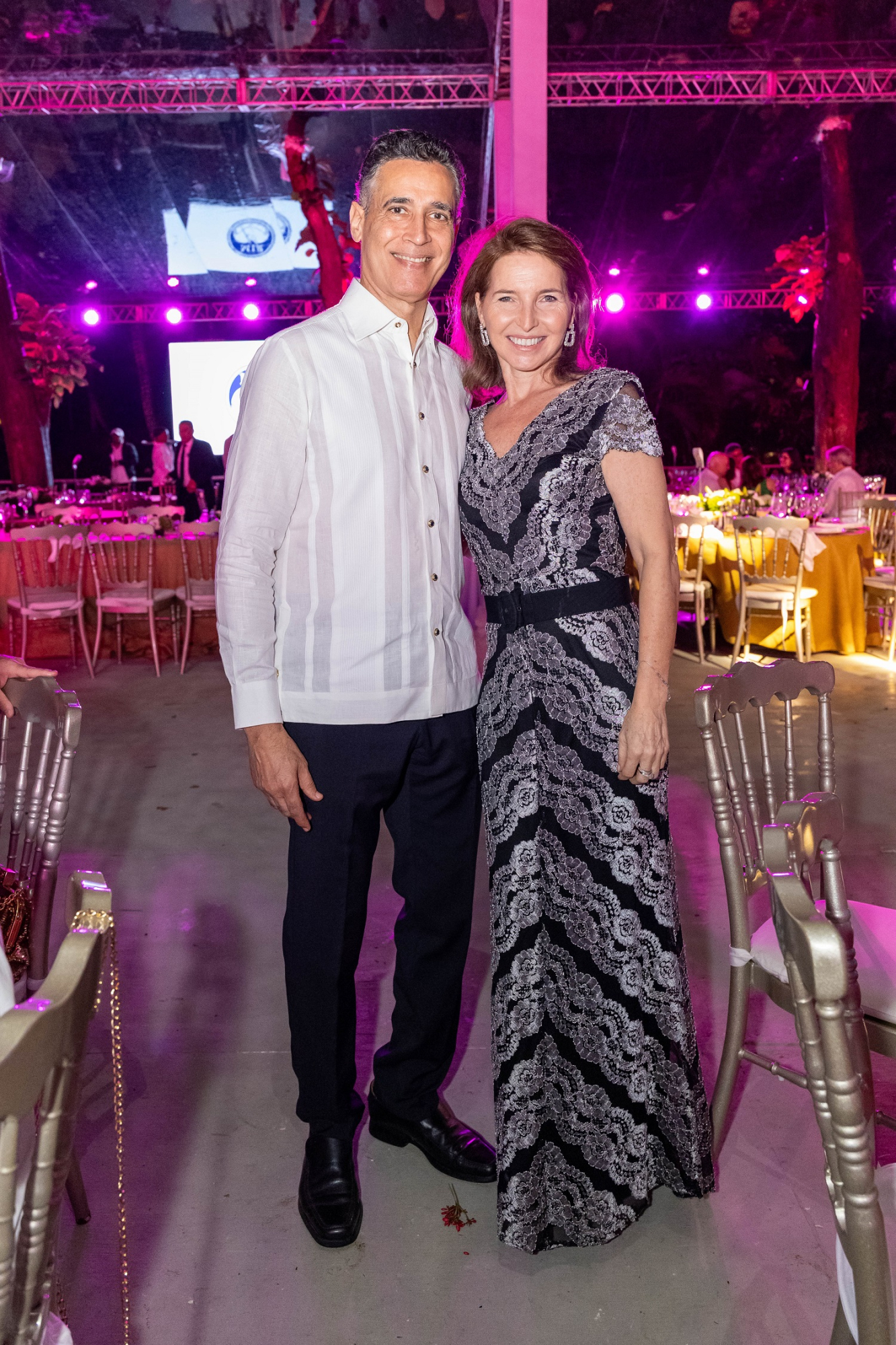 Andrés Pichardo and Thea vander Werf.