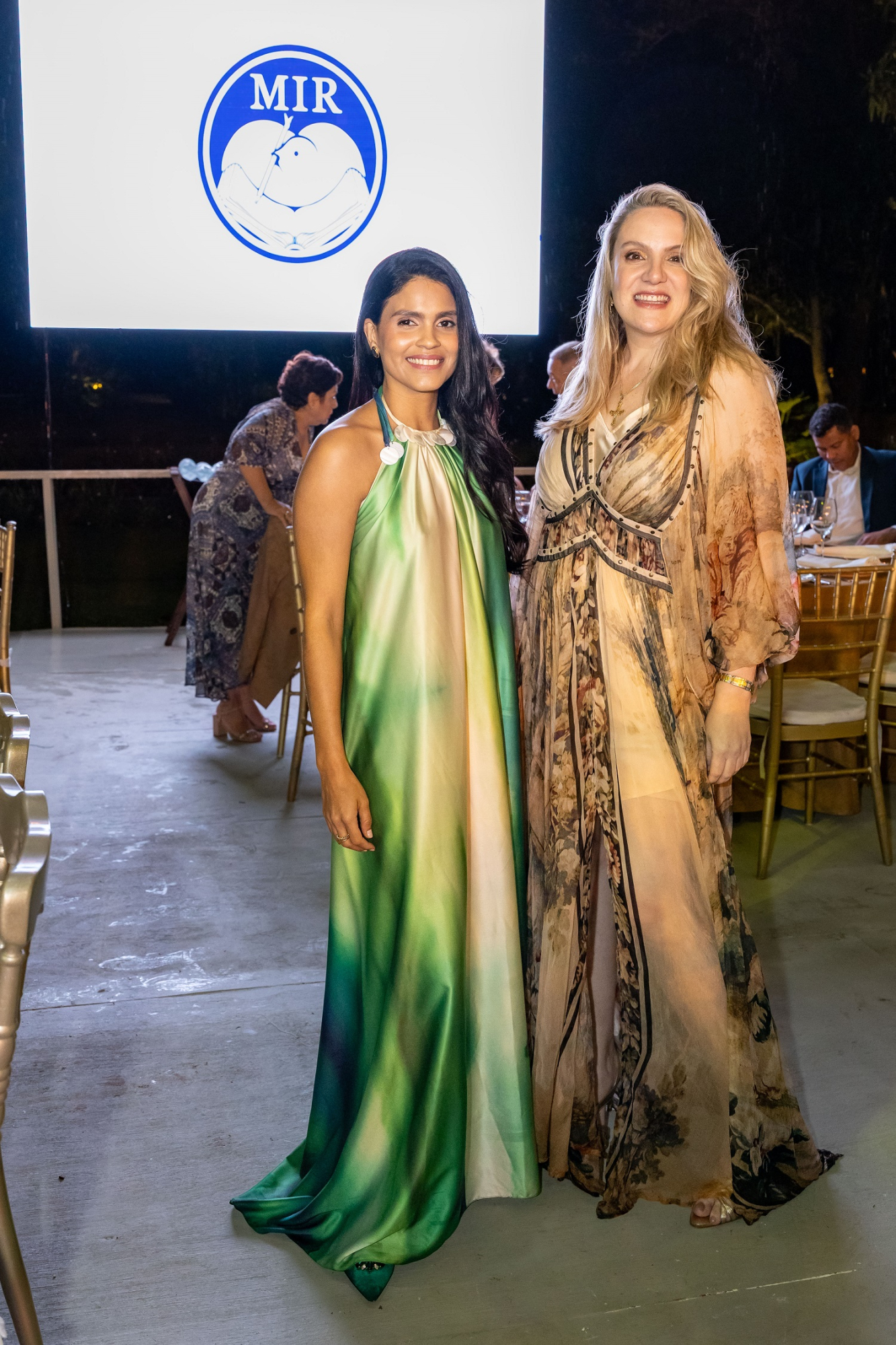 Maylé Vásquez and Cristina Cuadra.
