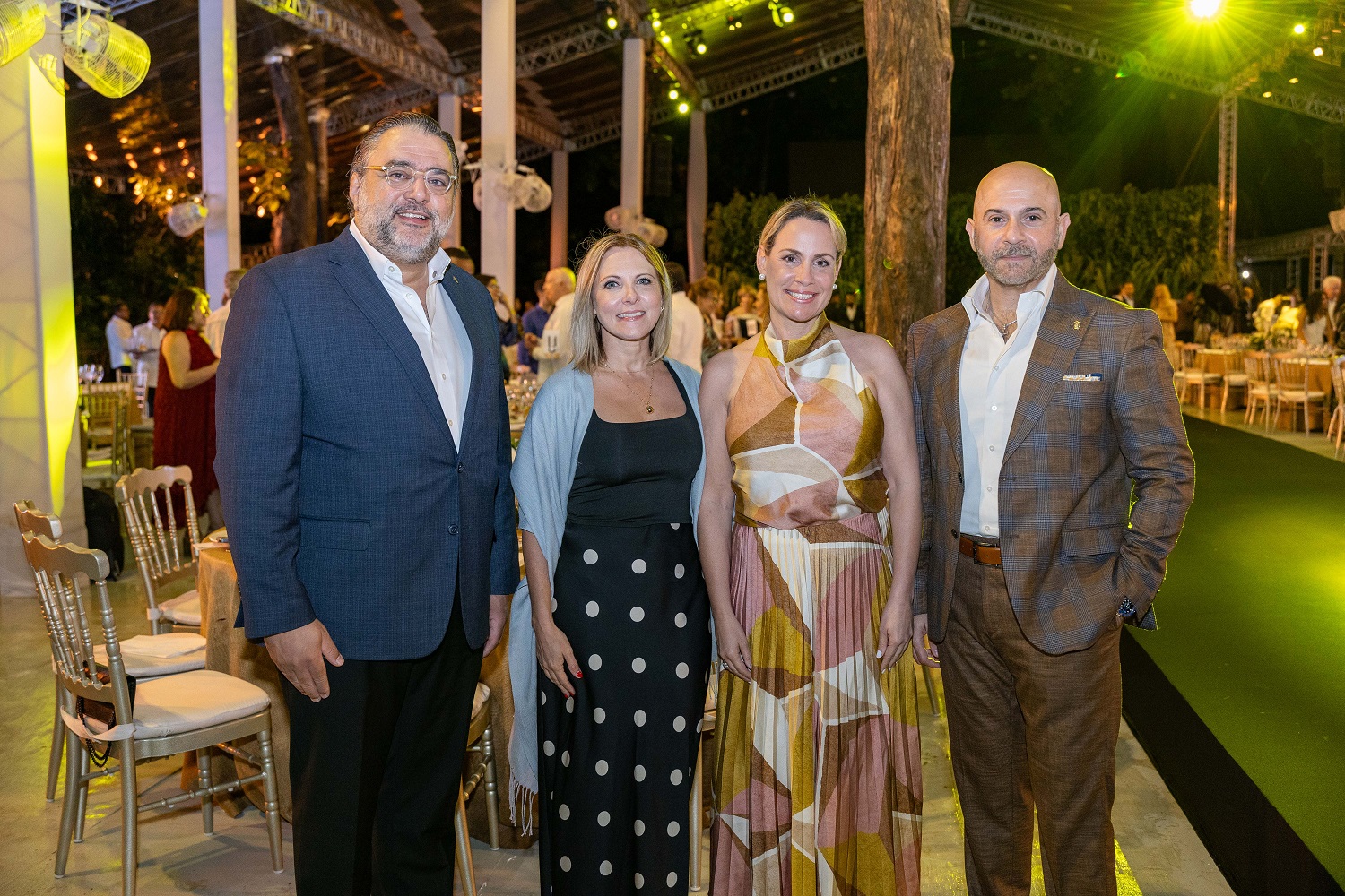 César Fermín, Bibi Vila, Anouk Underwood and Galed Hakim.
