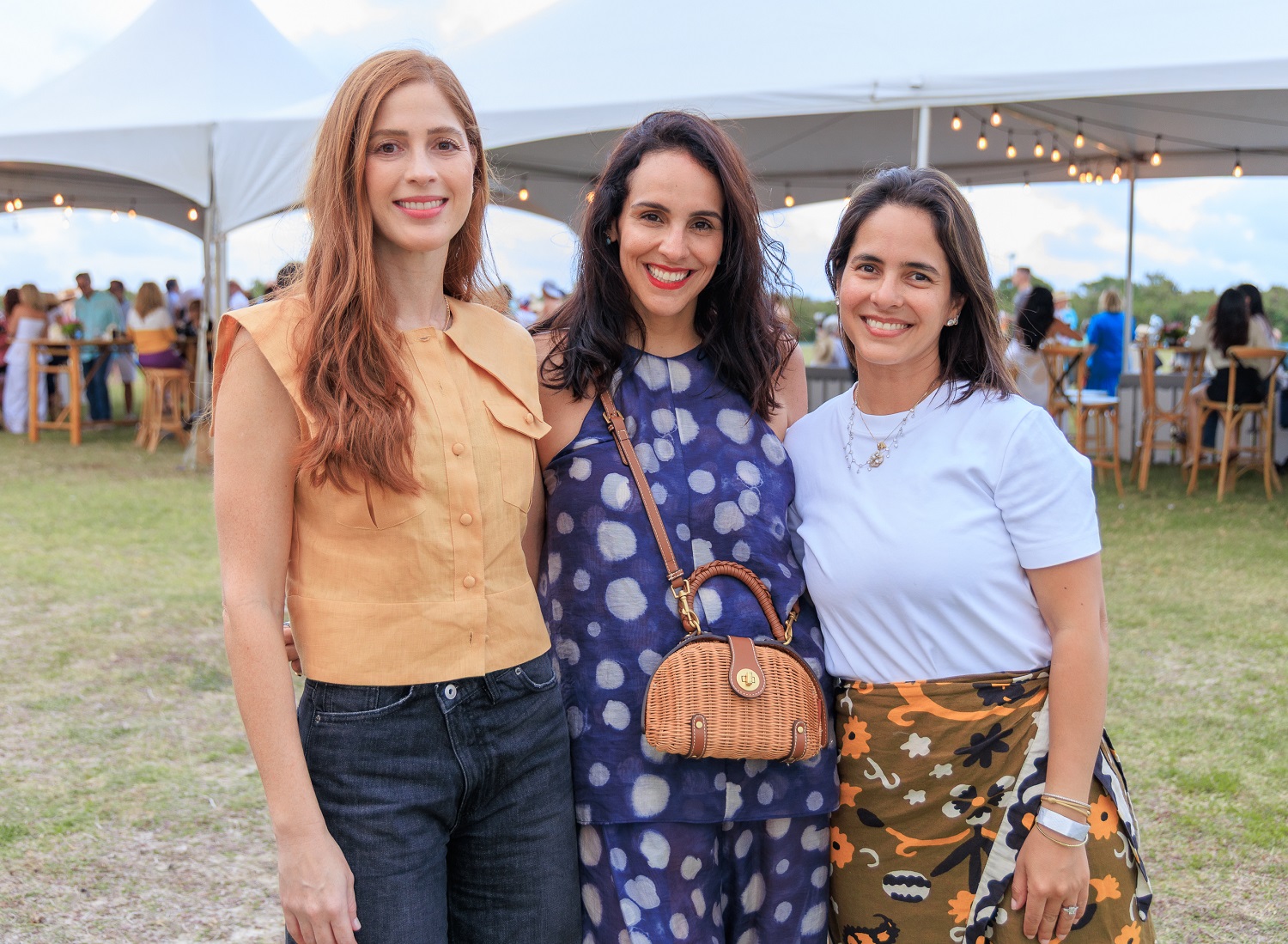 Paula Abreu, Shaula Montás and Yvette Lora