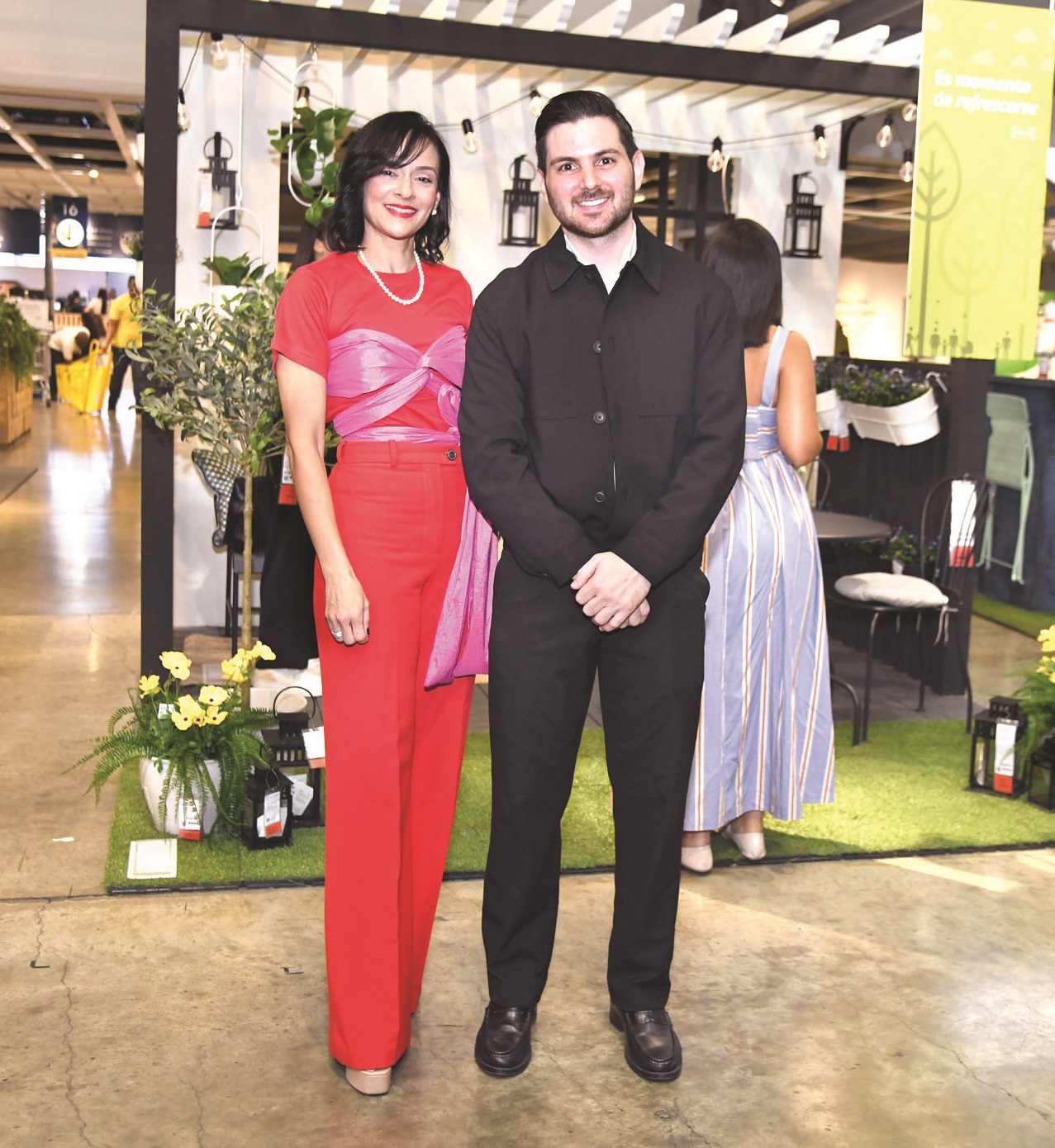 Cindy Terrero and Manuel Tarrazo.