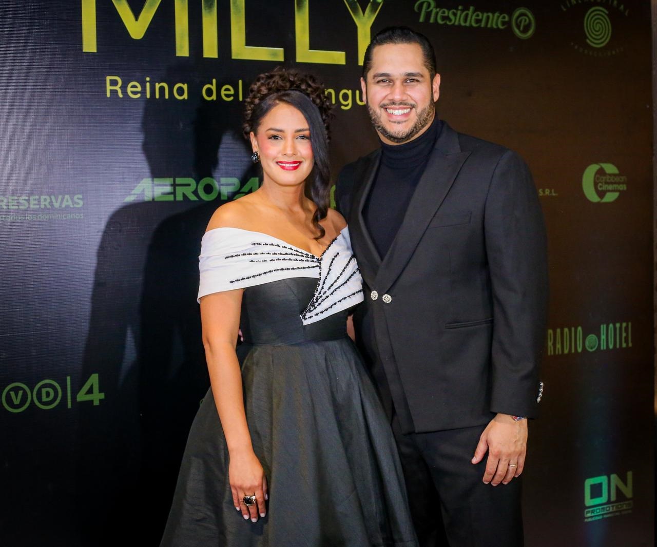 Sandy Hernandez and Juan Carlos Pichardo, protagonists of the film 