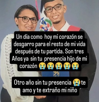 Mensaje de la mamá de Joshua