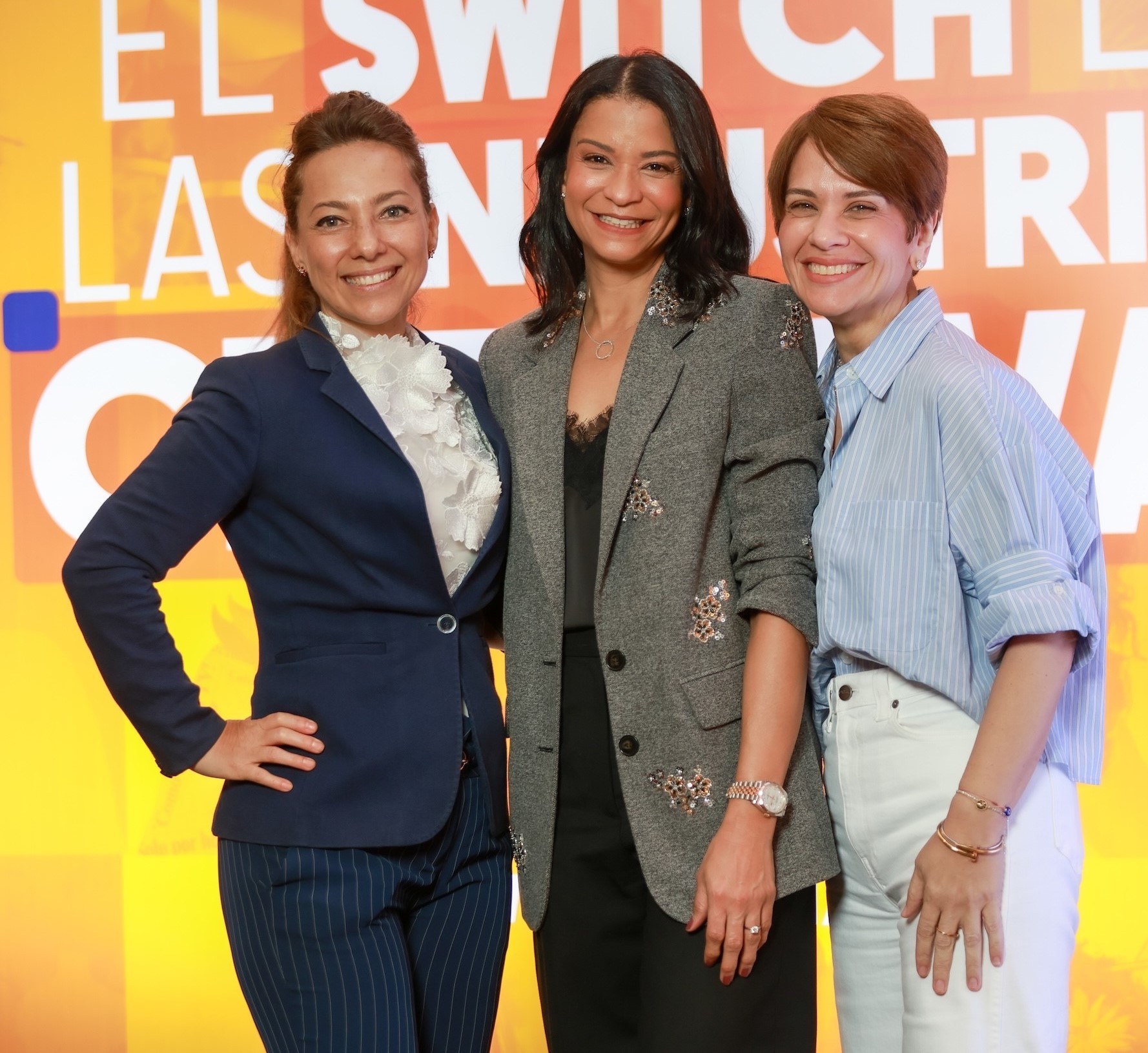 Catalina Gutiérrez, Arlette Palacio and Ericka Kunhardt.