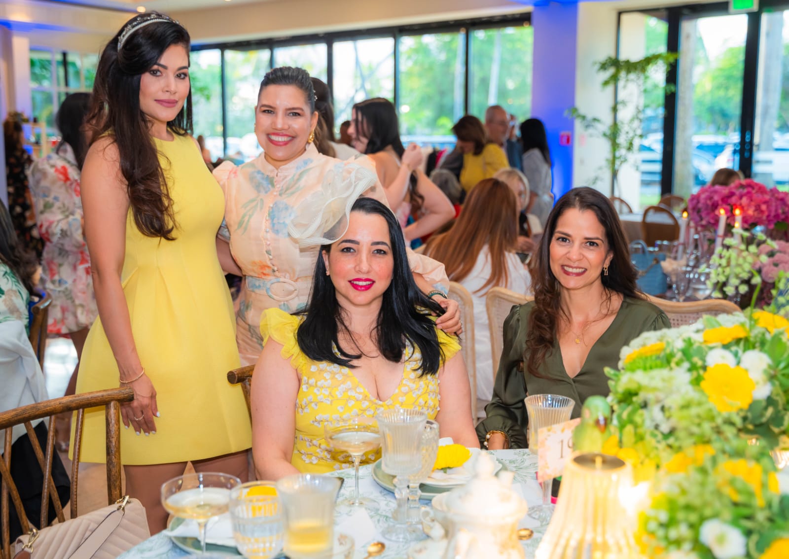 Vera Canaán, Yakaira Mejía, Carolina Grimaldi and Betania Almanzar