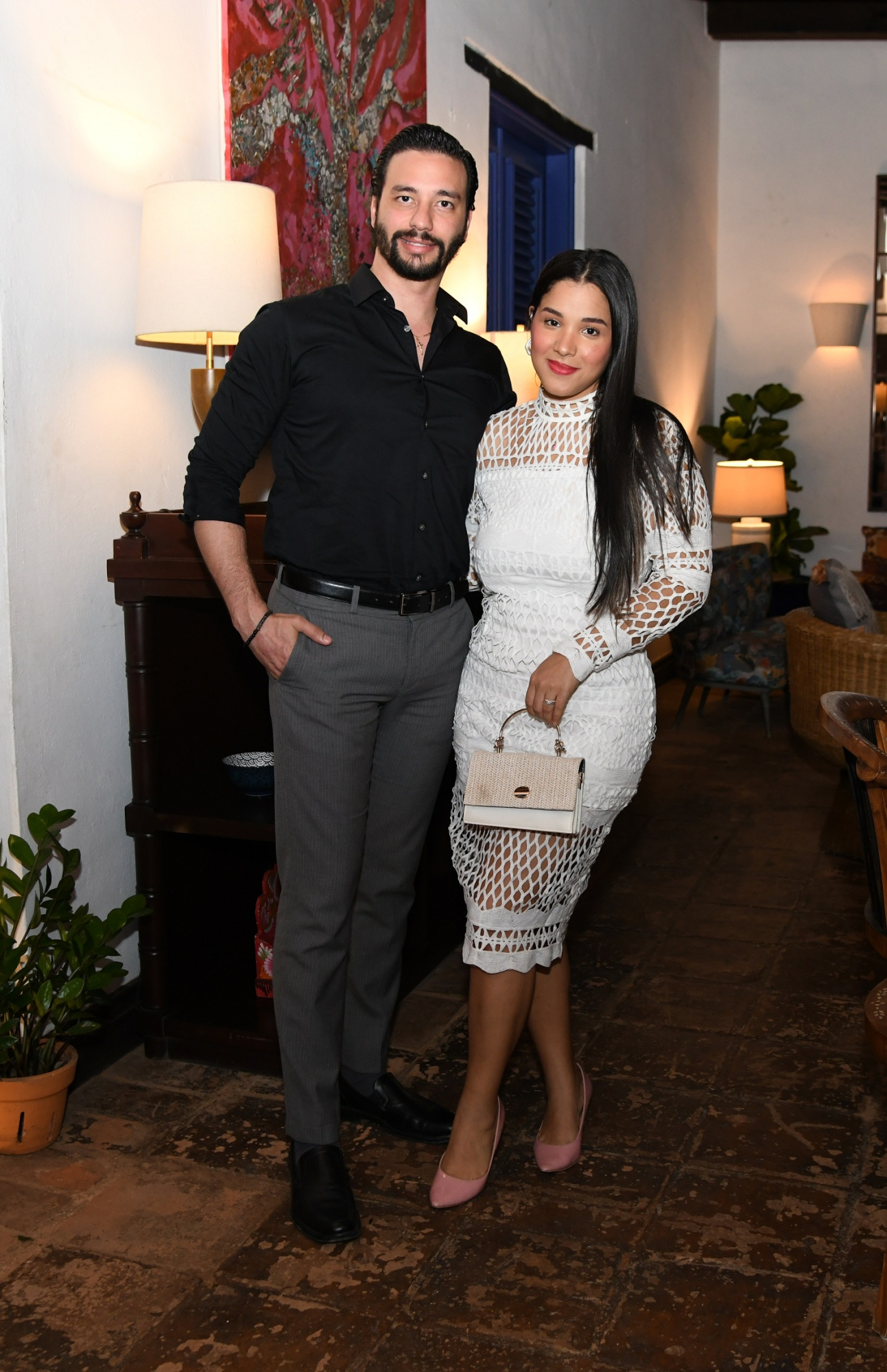Miguel Hernández and Karla Taveras.