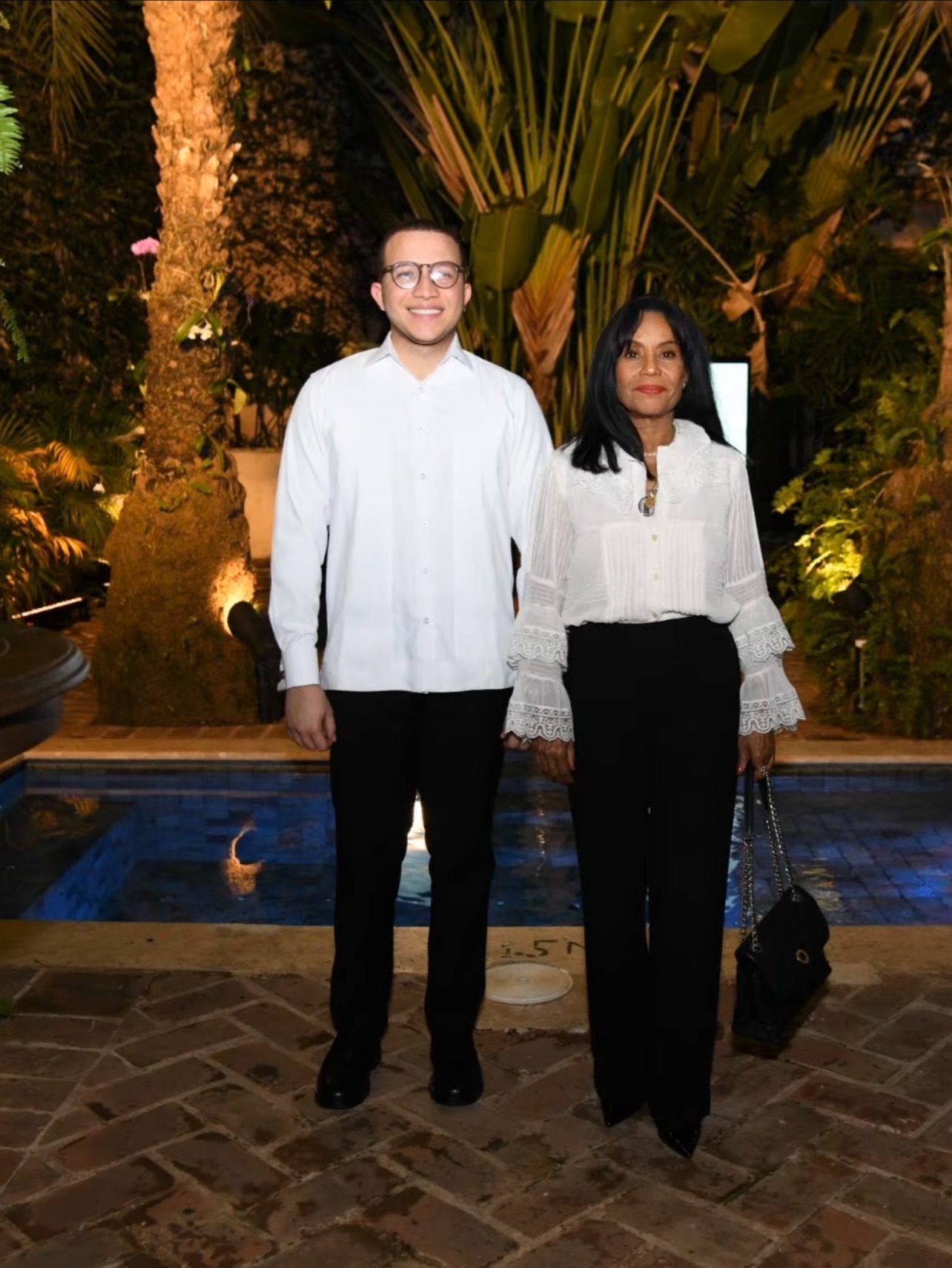 José Ramírez and Jenny Alfonso