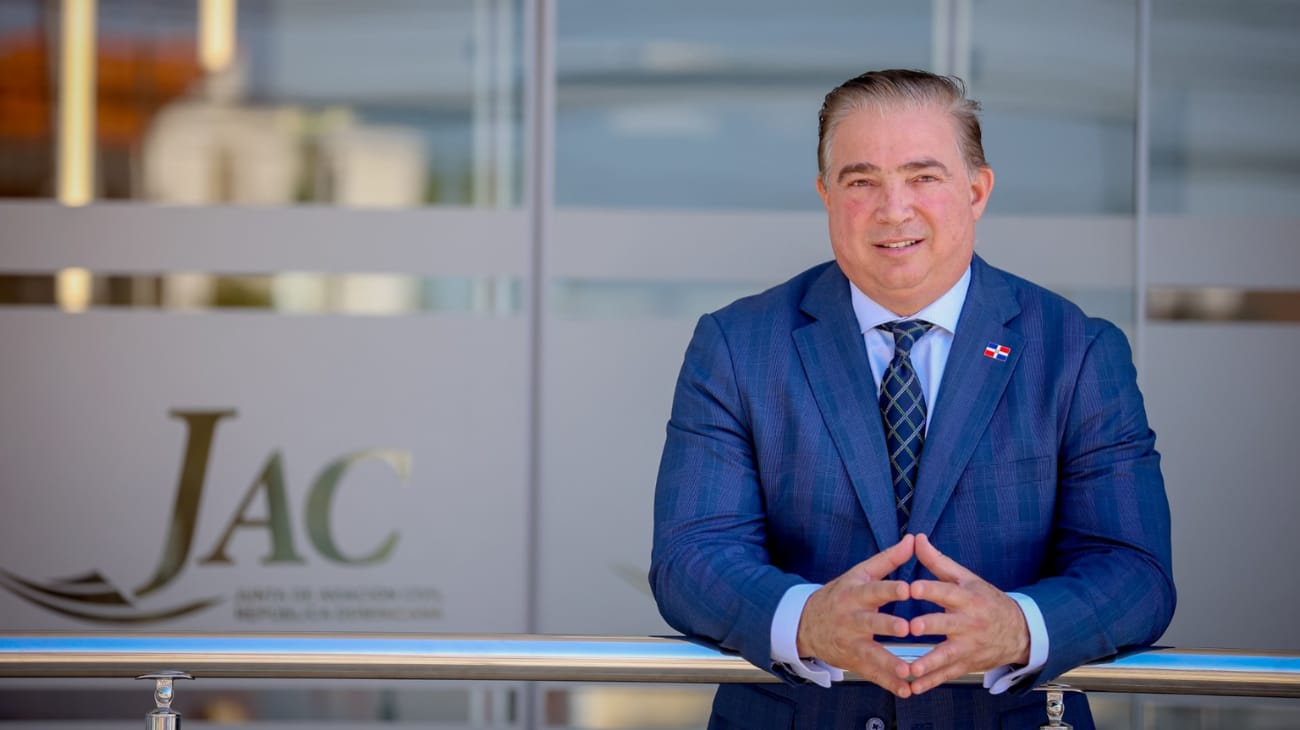 El presidente de la Junta de Aviación Civil (JAC), Héctor Porcella.