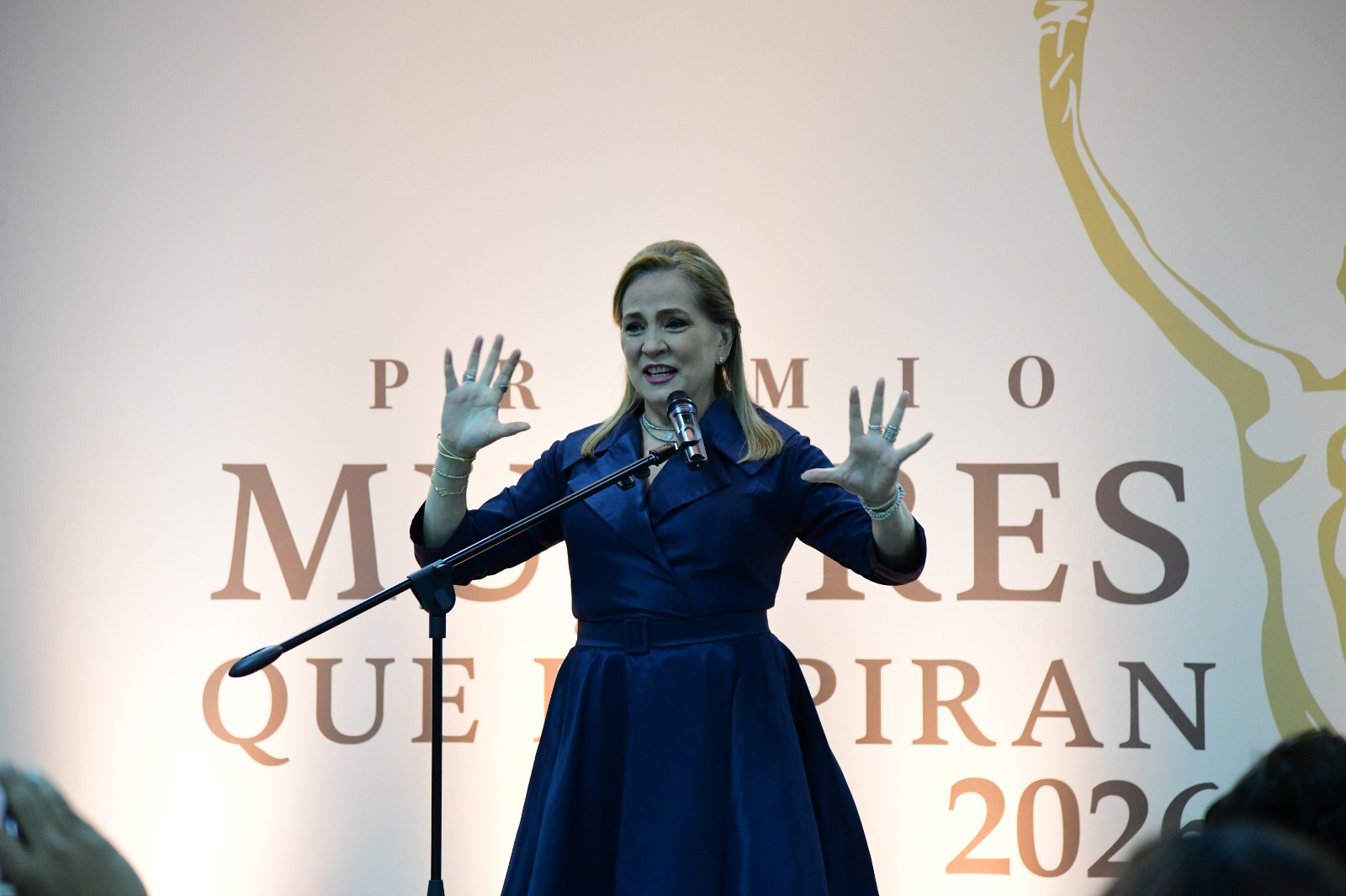La destacada comunicadora recibirá el premio este próximo 23 de junio en la tercera edición del Premio Mujeres que Inspiran.