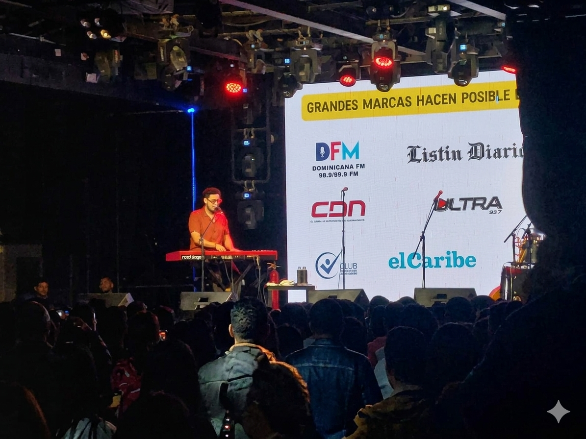 El talento local Diego Jaar brilló en el escenario previo a Beret.