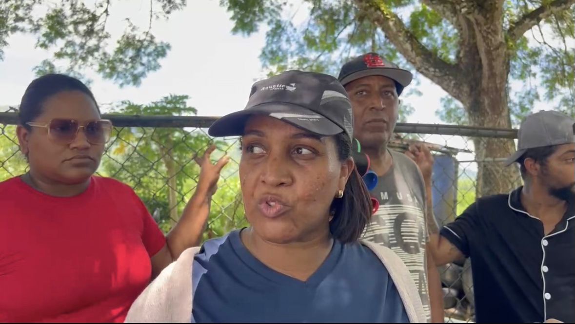 Olga Medina, presidenta de la Junta de Vecinos de esa localidad.