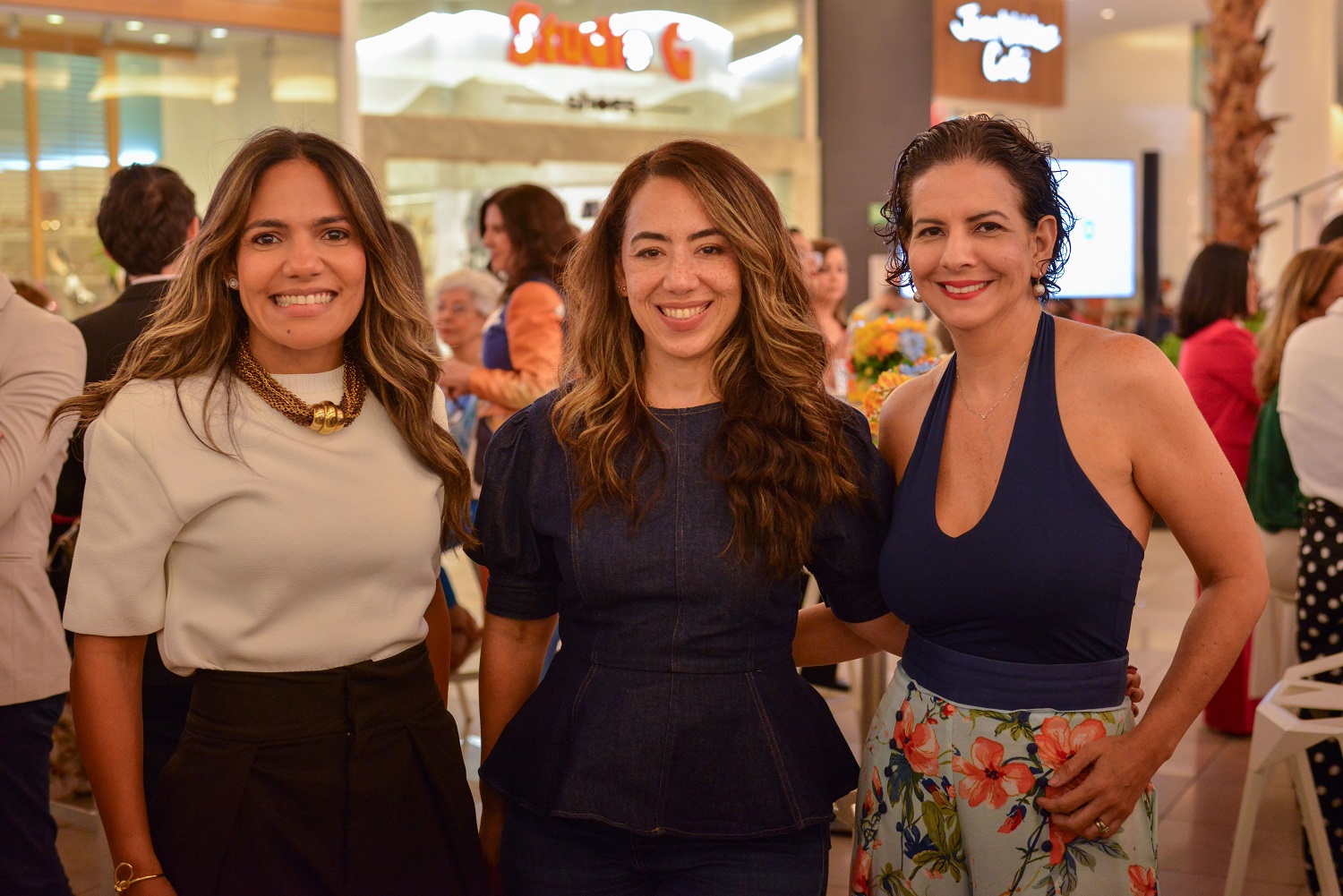 Olga Torres, Luisa Grullón and Susan Pacheco