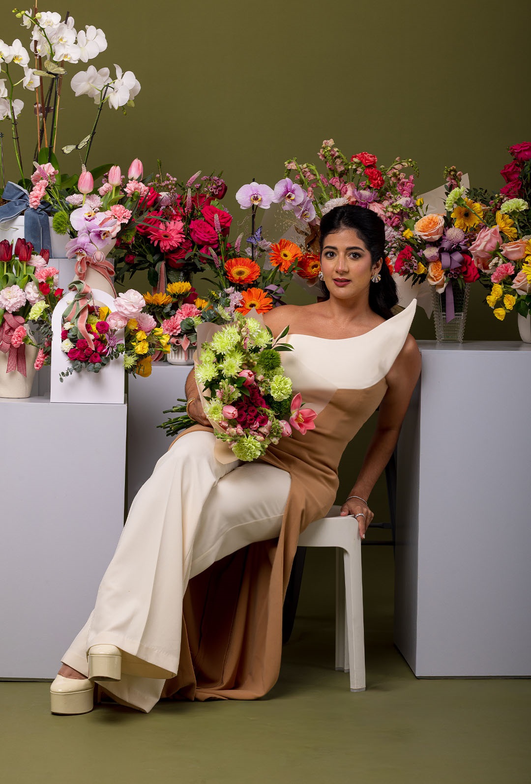 Chantal Valenzuela confesses that if you were a flower, you would be a tulip.