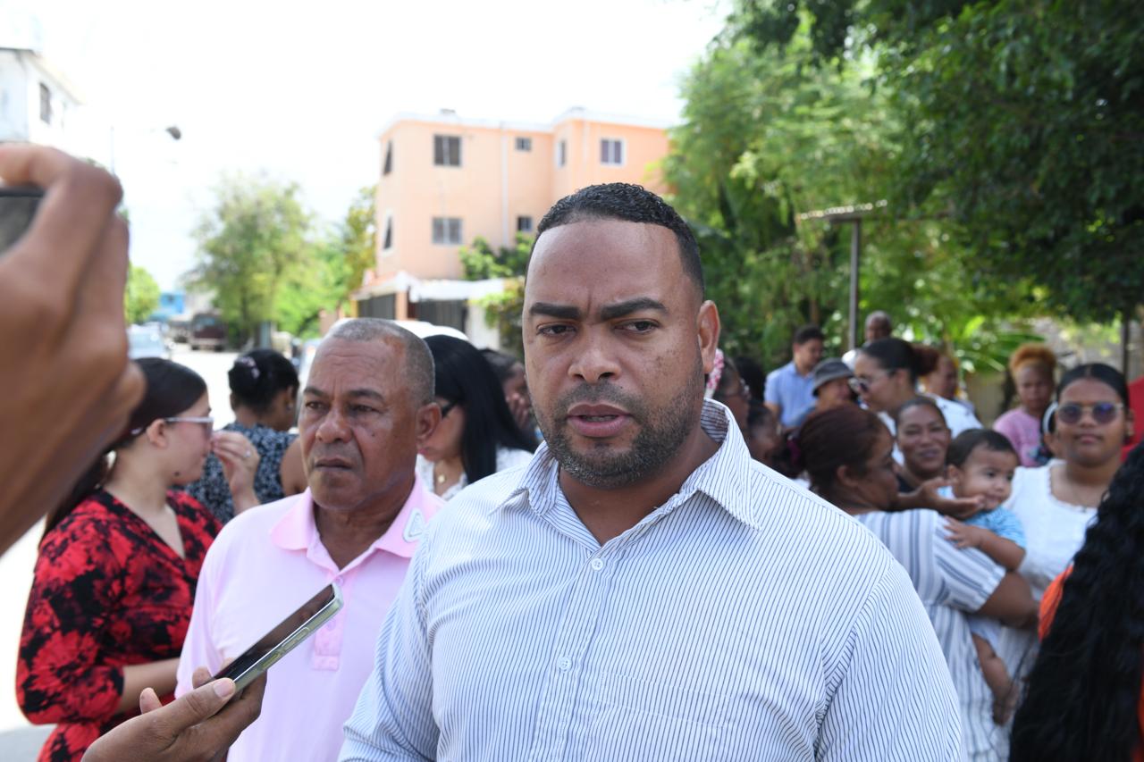 Porfirio García Agramonte, representante de la Junta de Vecinos de ese sector.