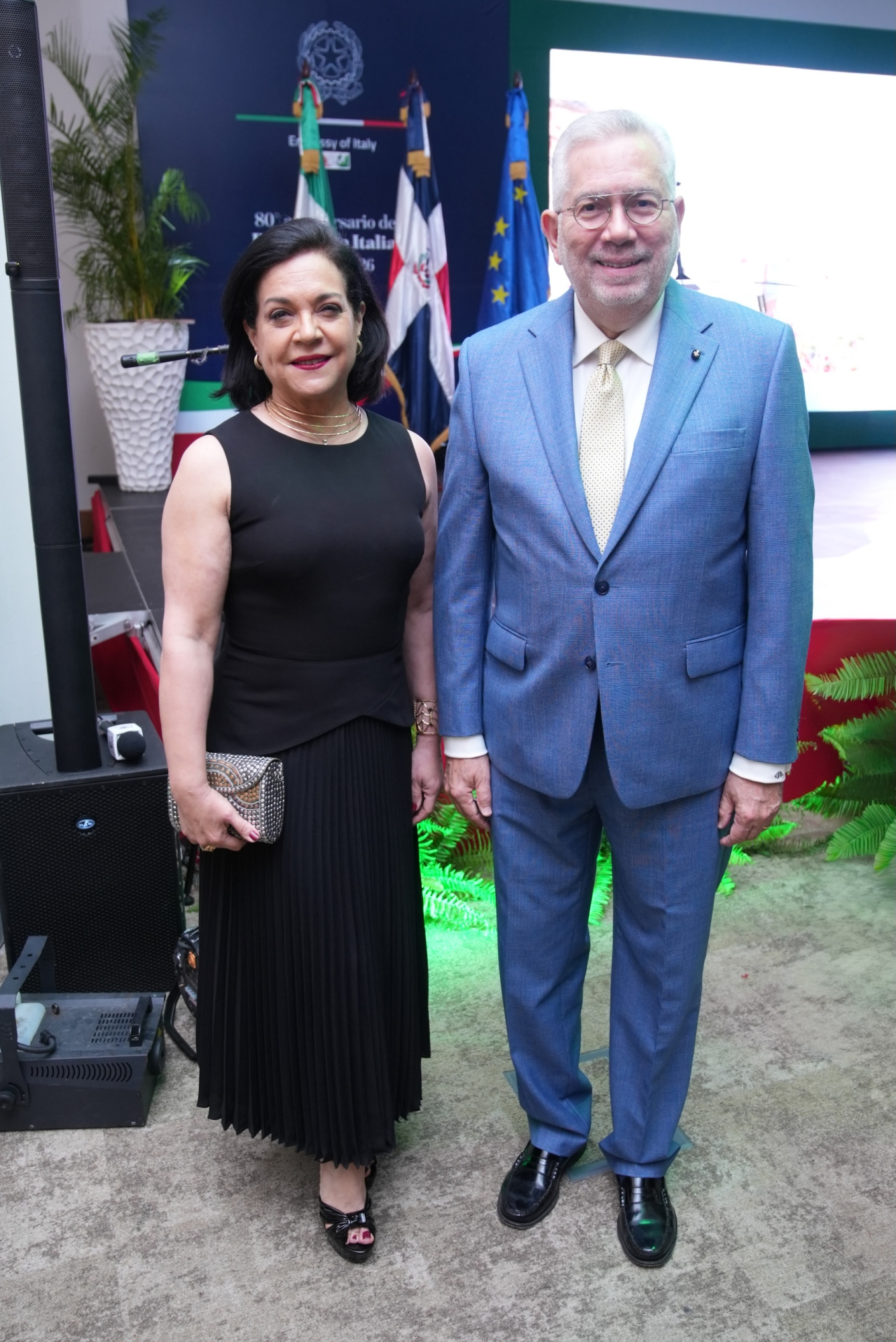 Fabiola Herrera de Valdez and Enrique Valdez