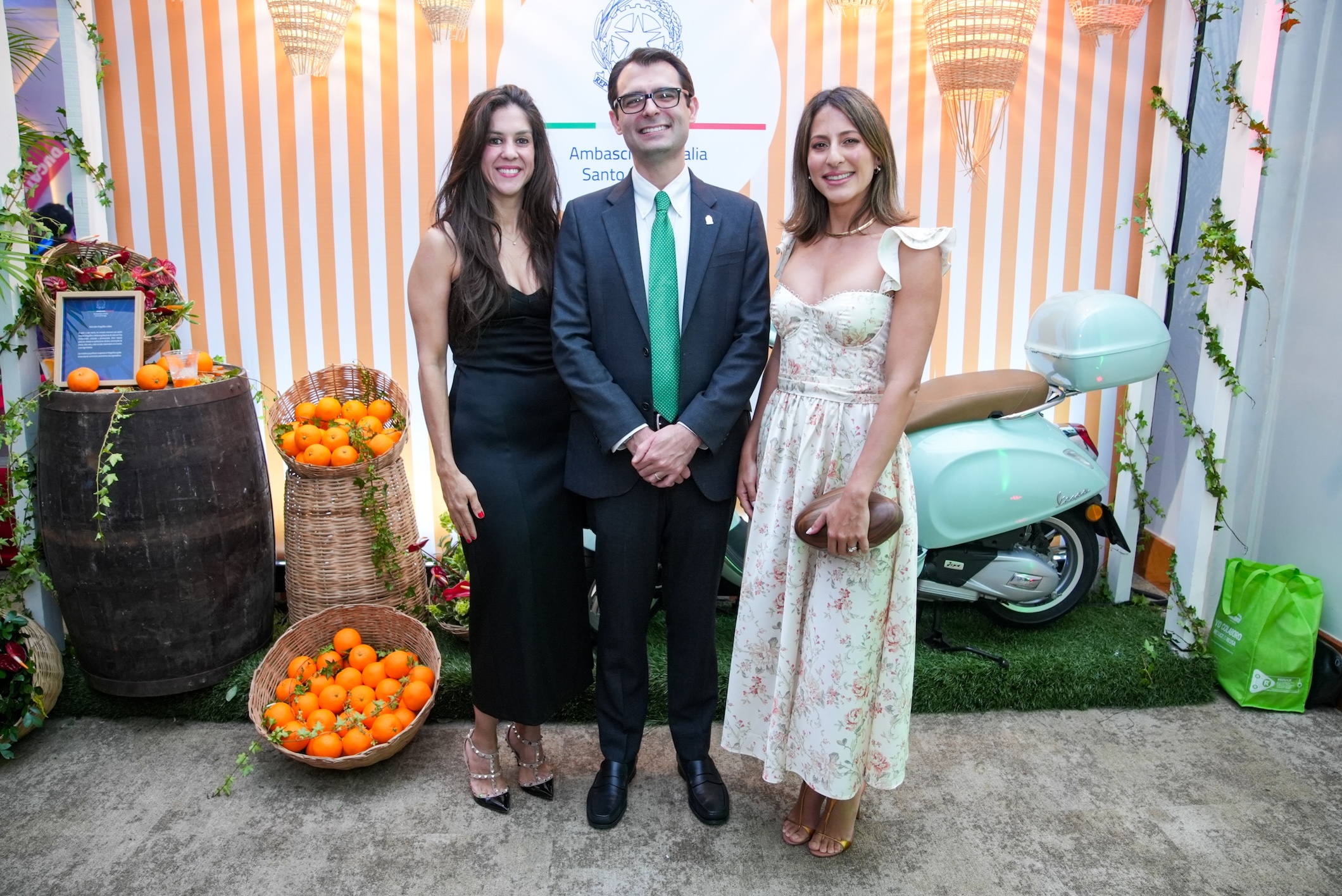 Chiara Leromazzo, Javier Rodriìguez and Dominique Colussi