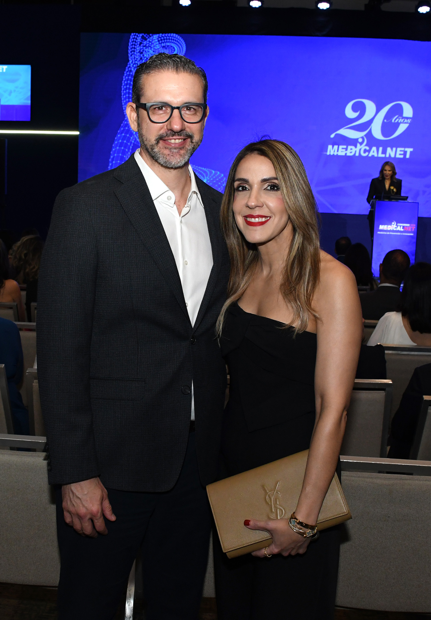 Eduardo Lomba and Denisse Ureña