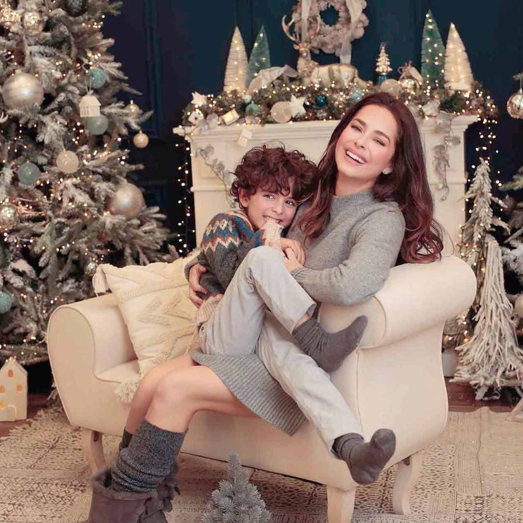 Dante, 8 years old, has become the biggest priority in Danna García's life.