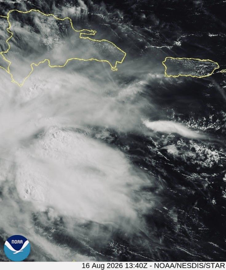 Onda tropical al sur de RD