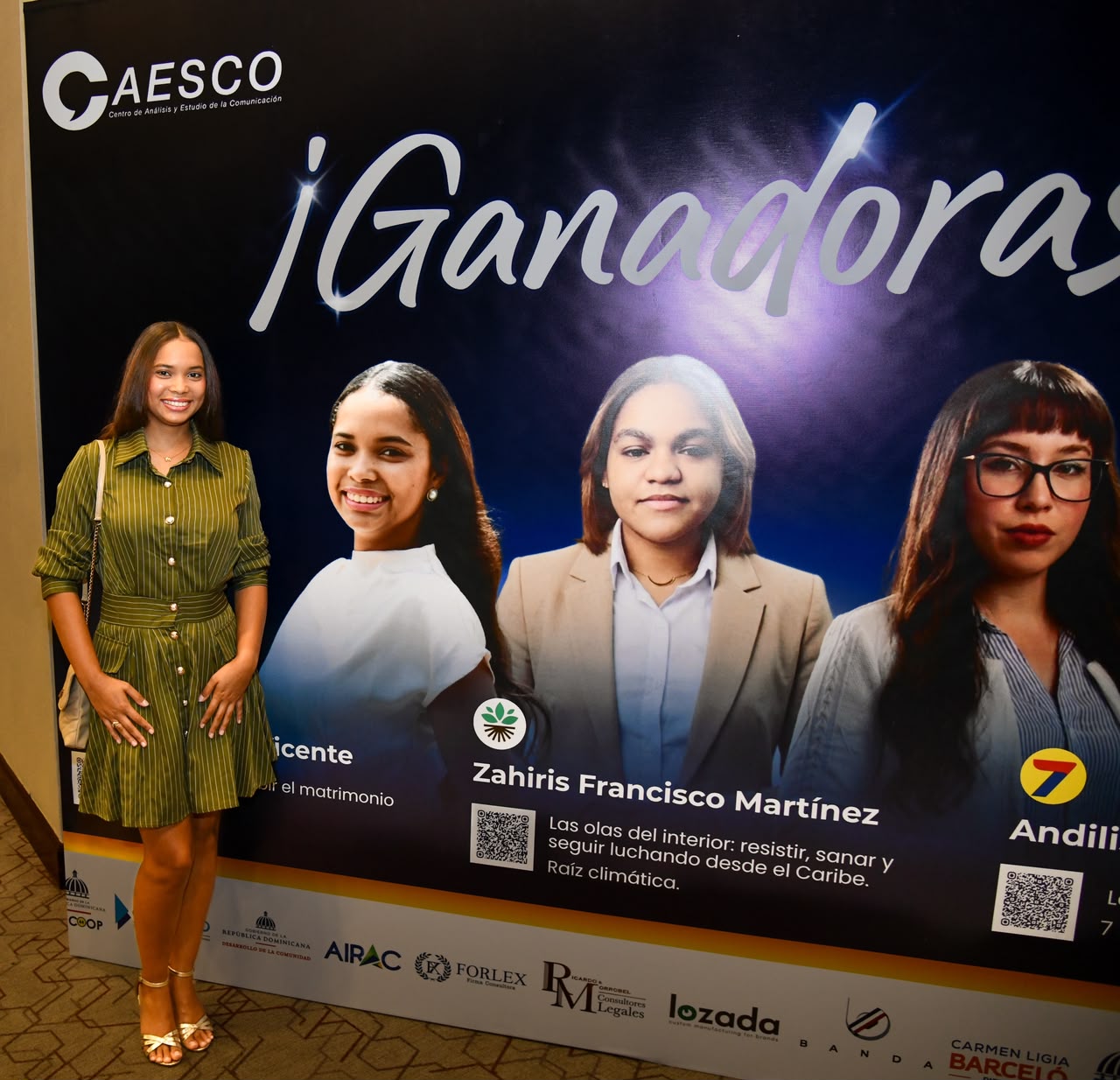 La periodista Melanie Cuevas ha ganado premios en otras categorías y en años anteriores.