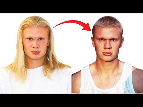 ¡No te pierdas cómo se prepara Erling Haaland para la temporada de fútbol con un nuevo corte de pelo!